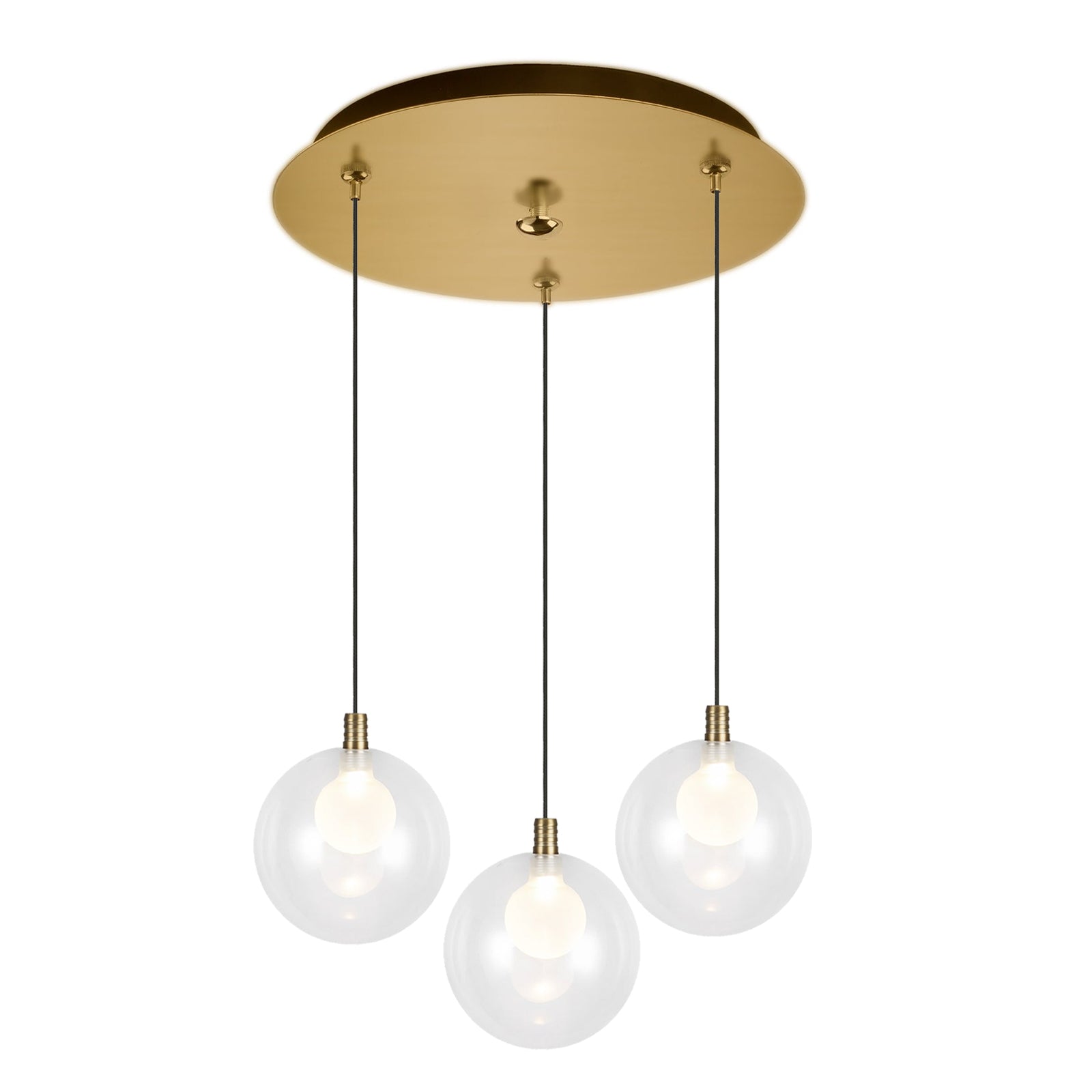 Bolla 12" 3-Light Multi Pendant