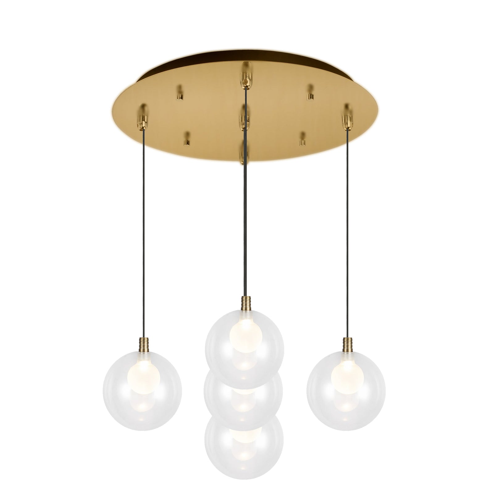 Bolla 16" 5-Light Multi Pendant