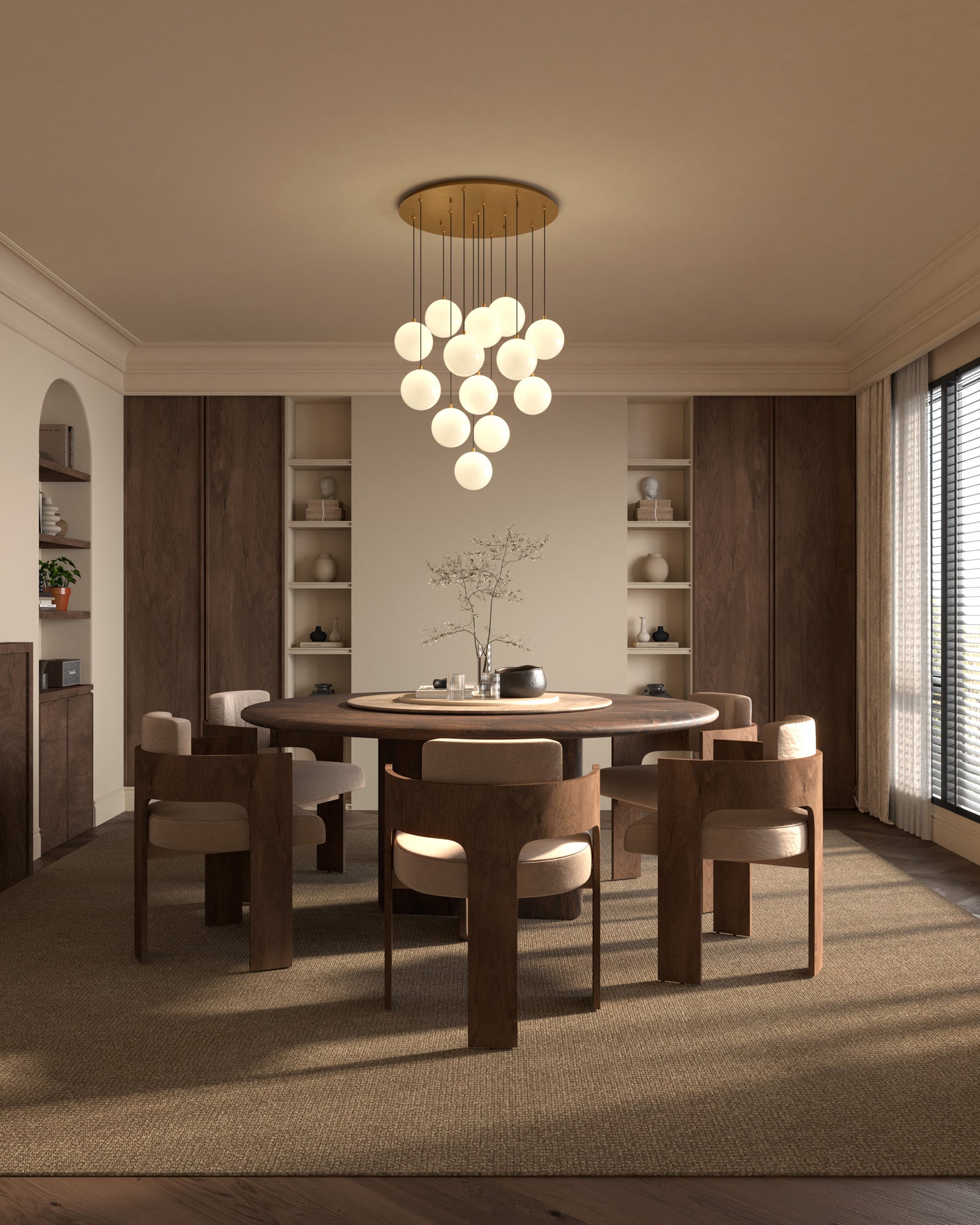 Bolla 25" 13-Light Multi Pendant