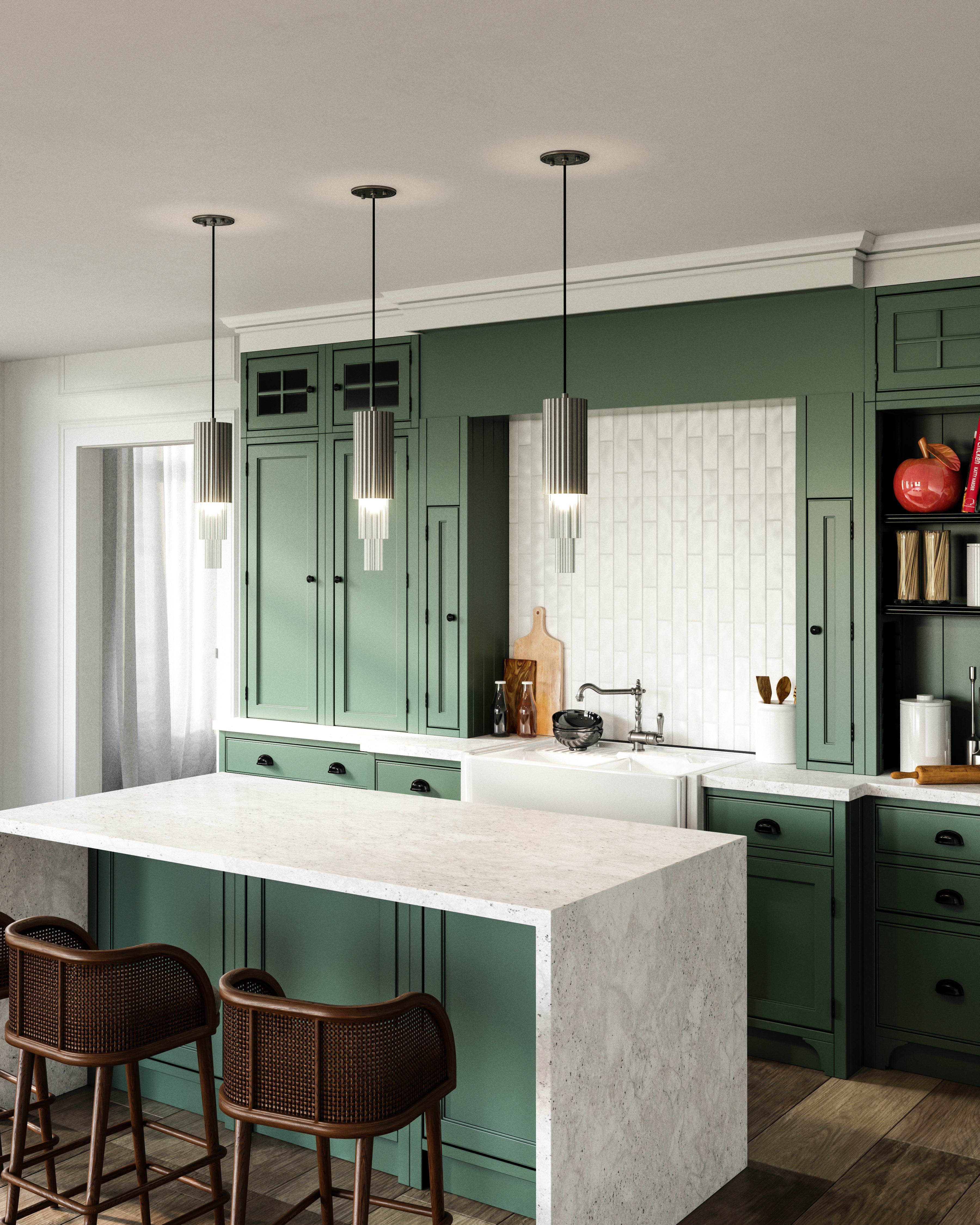 Bordeaux 4" LED Pendant