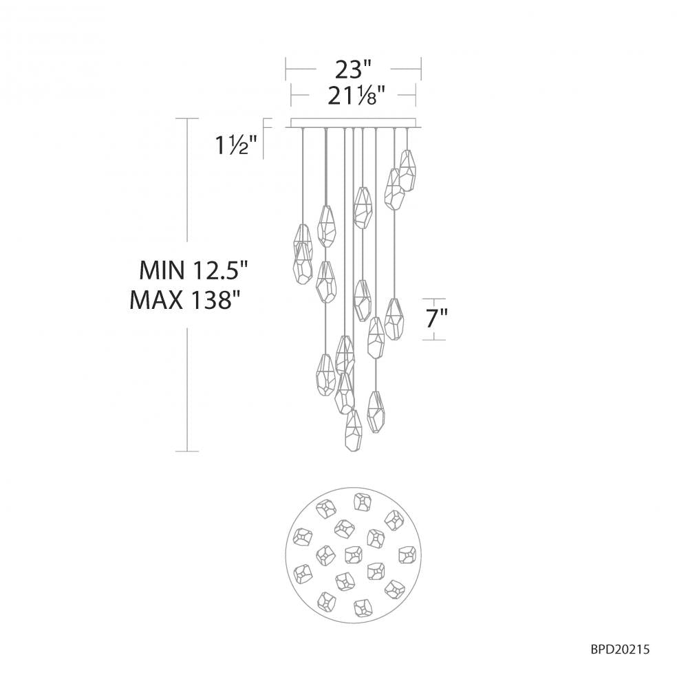 Martini Multi-Light Pendant