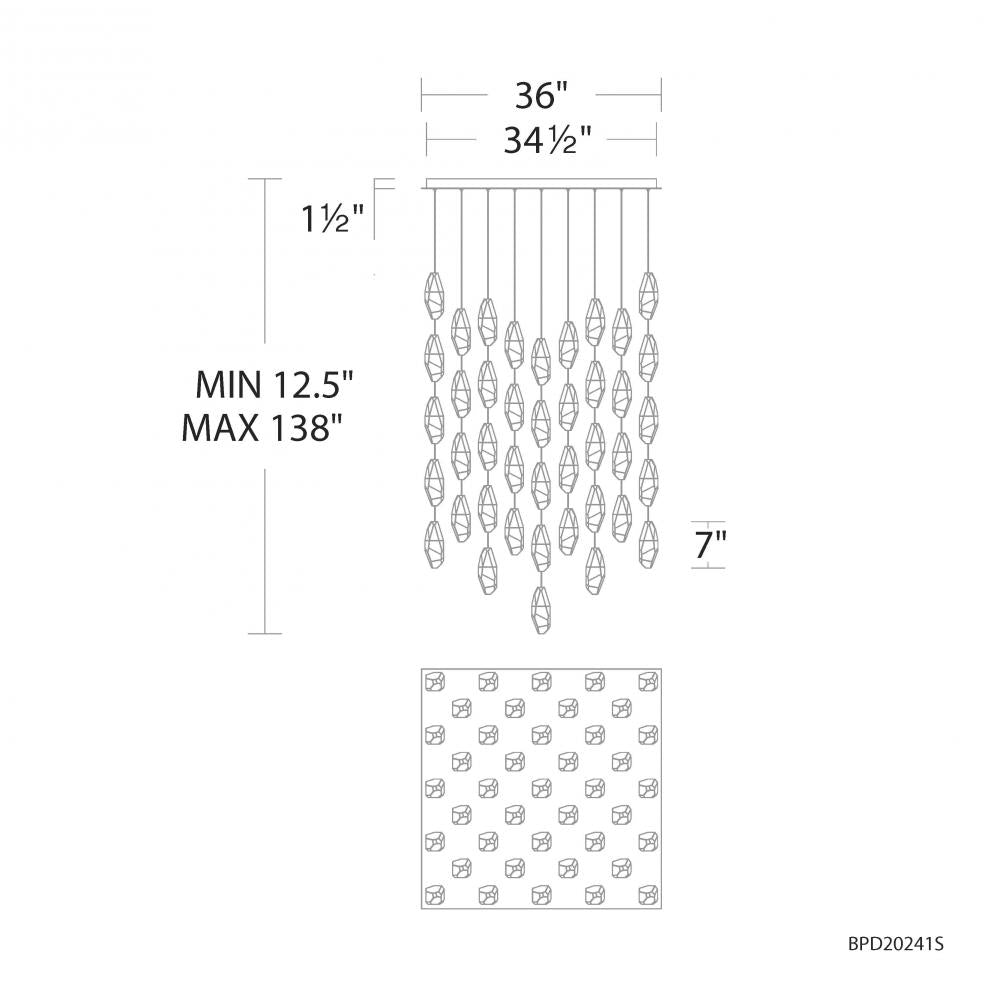 Martini Multi-Light Pendant