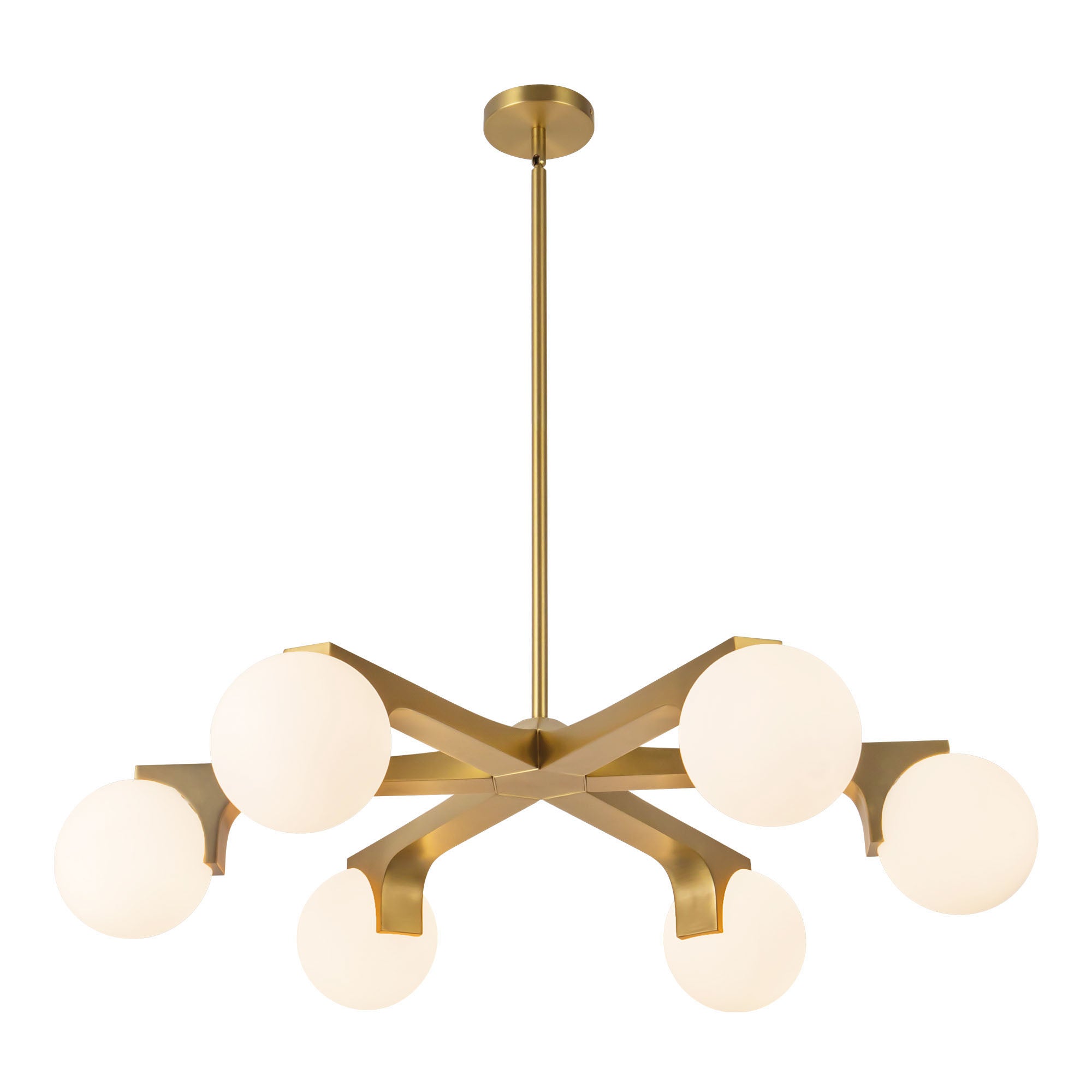 Briar 37" Gold Chandelier