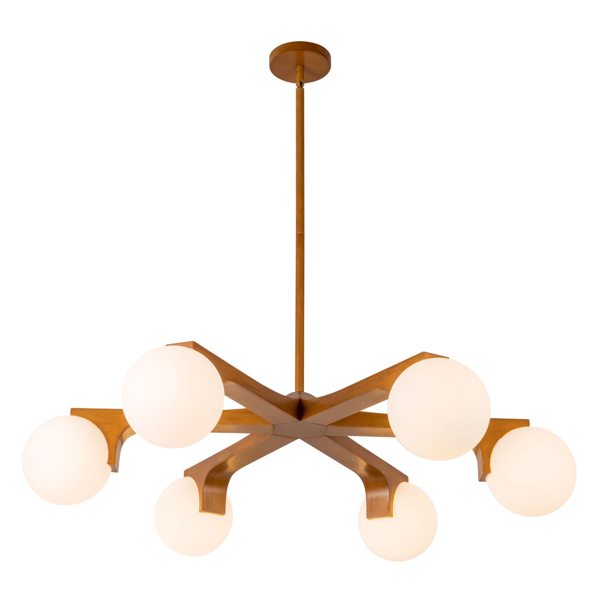 Briar 37" Brown Chandelier