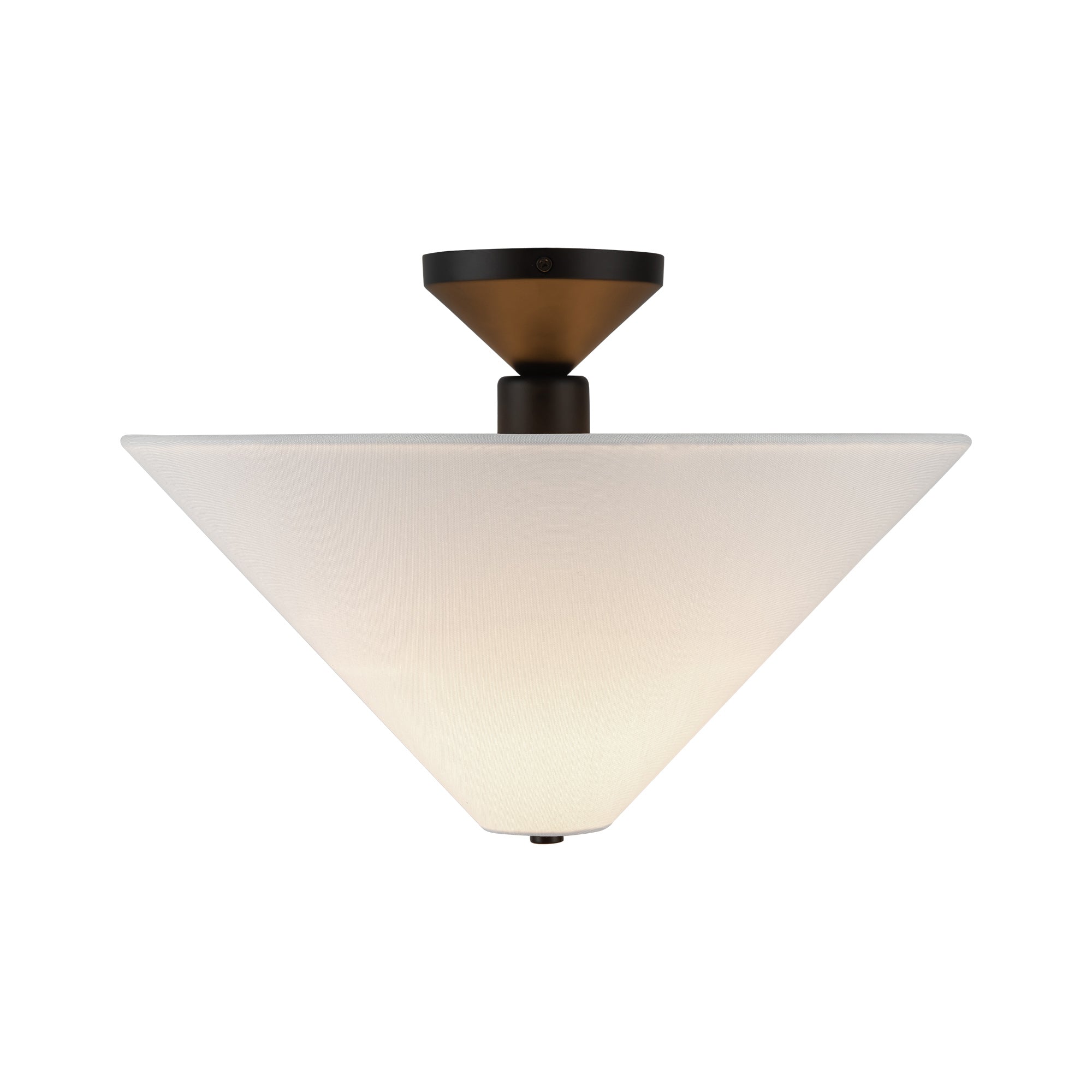 Bridgette 16" Socket Semi-Flush Mount