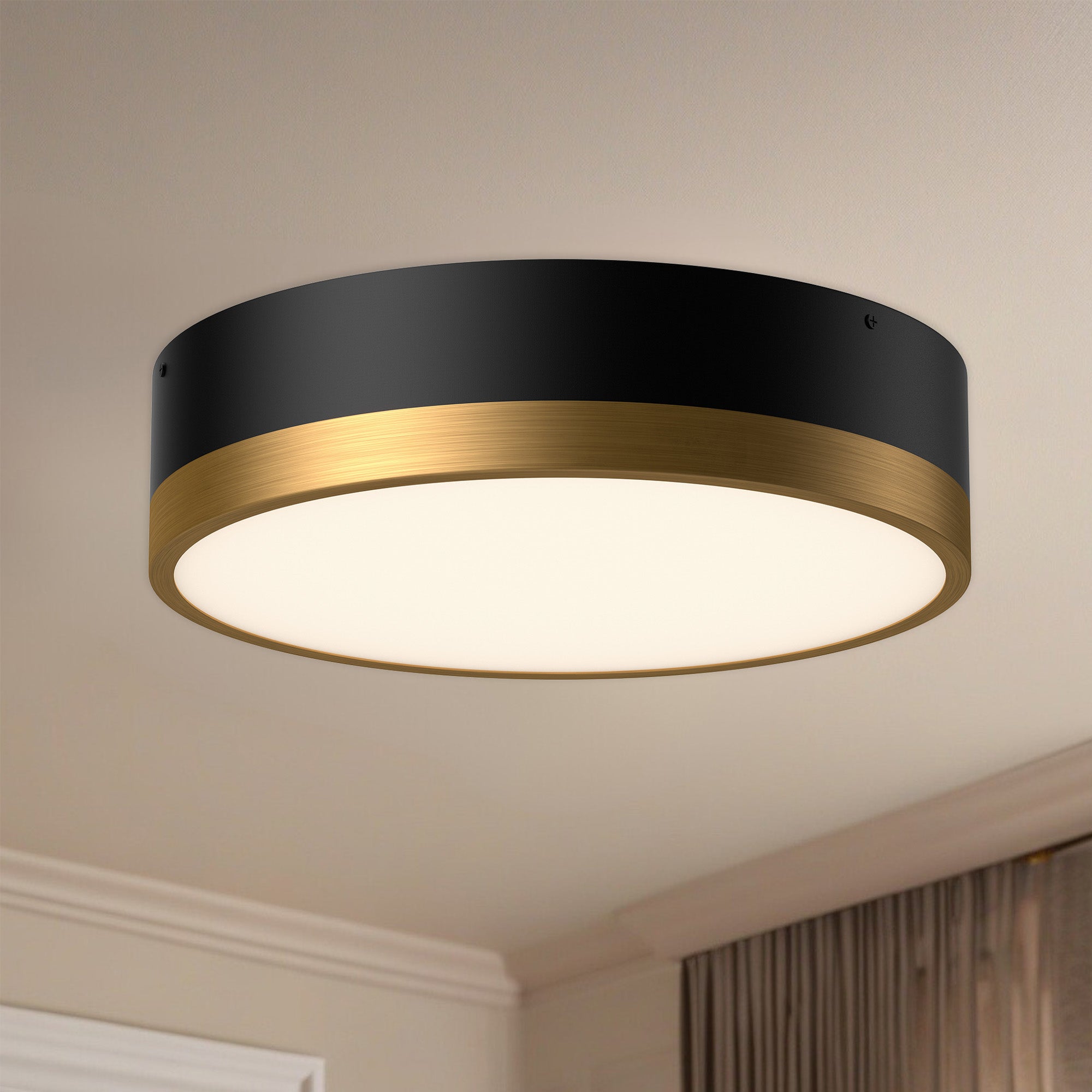 Brisbane 16" 3 Lights Flush Mount