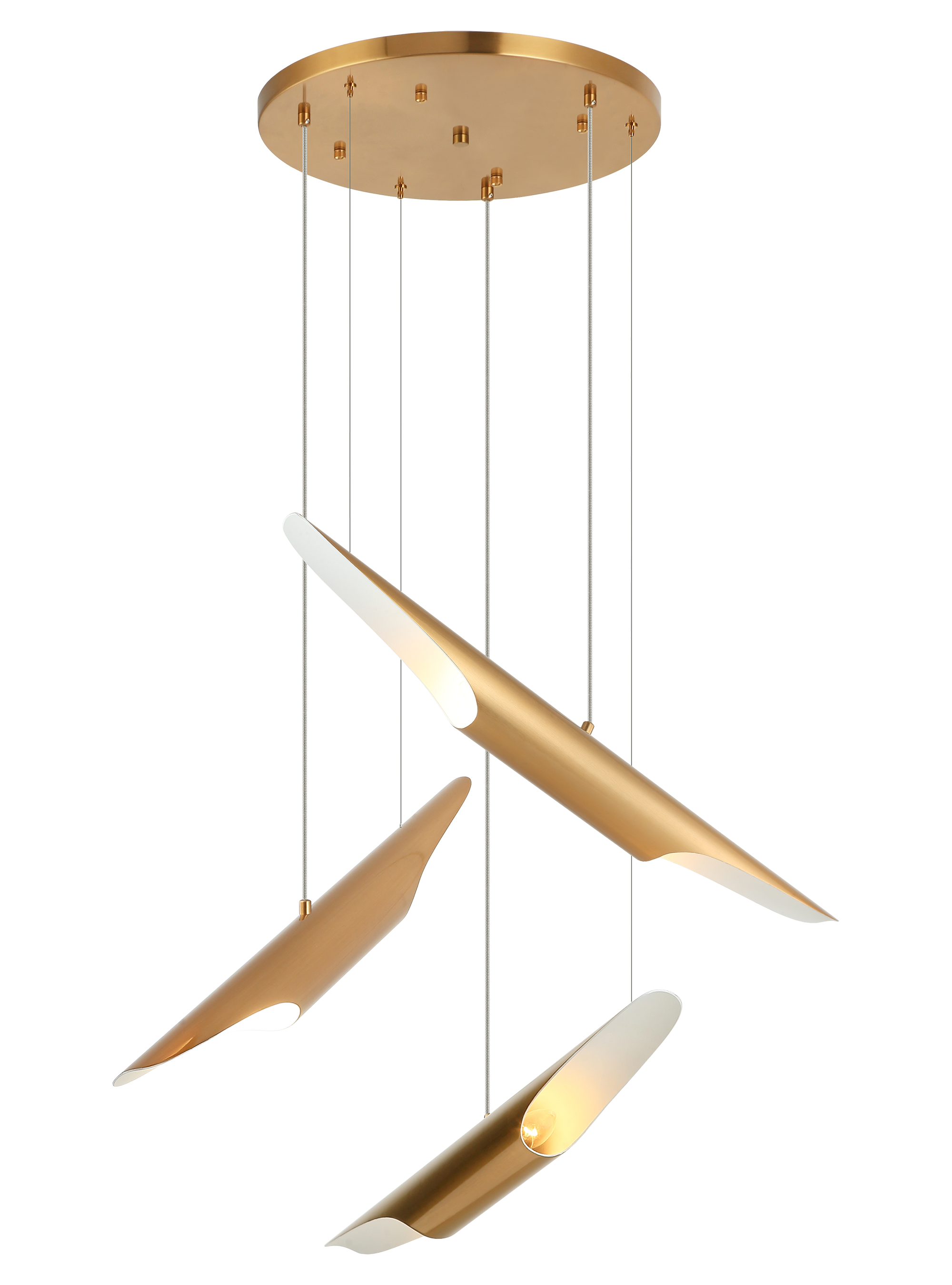 Stylus Chandelier 6 Light Pendant