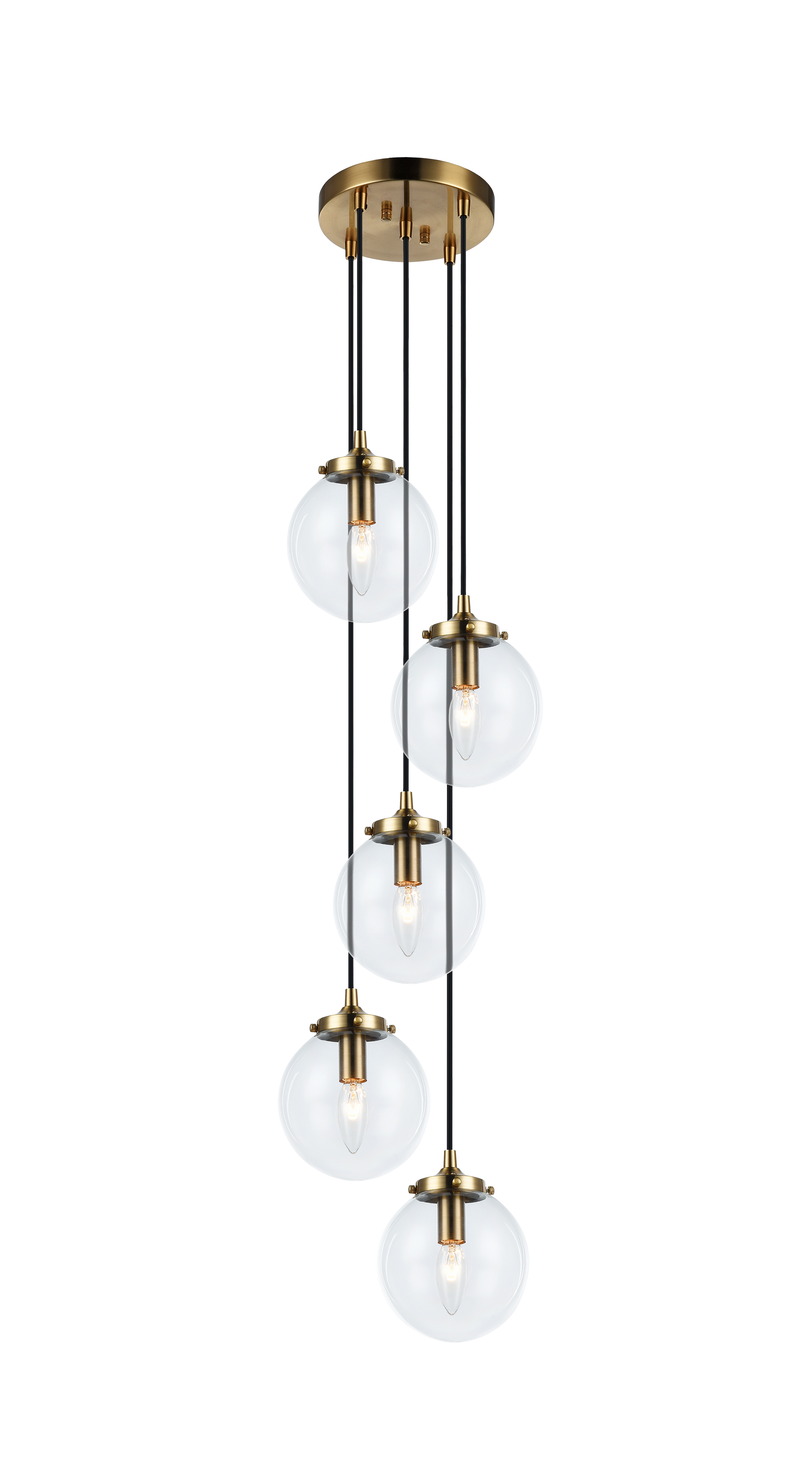 The Bougie Pendant 5 Light Pendant