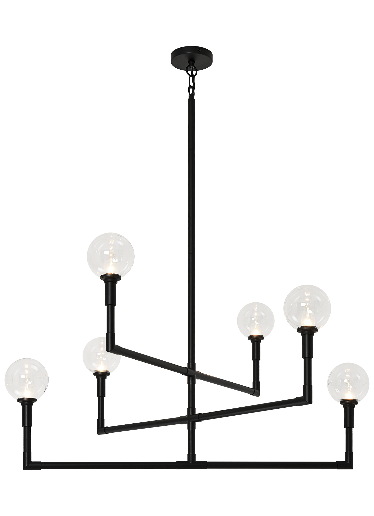 Candlestix Chandelier 6 Light Pendant