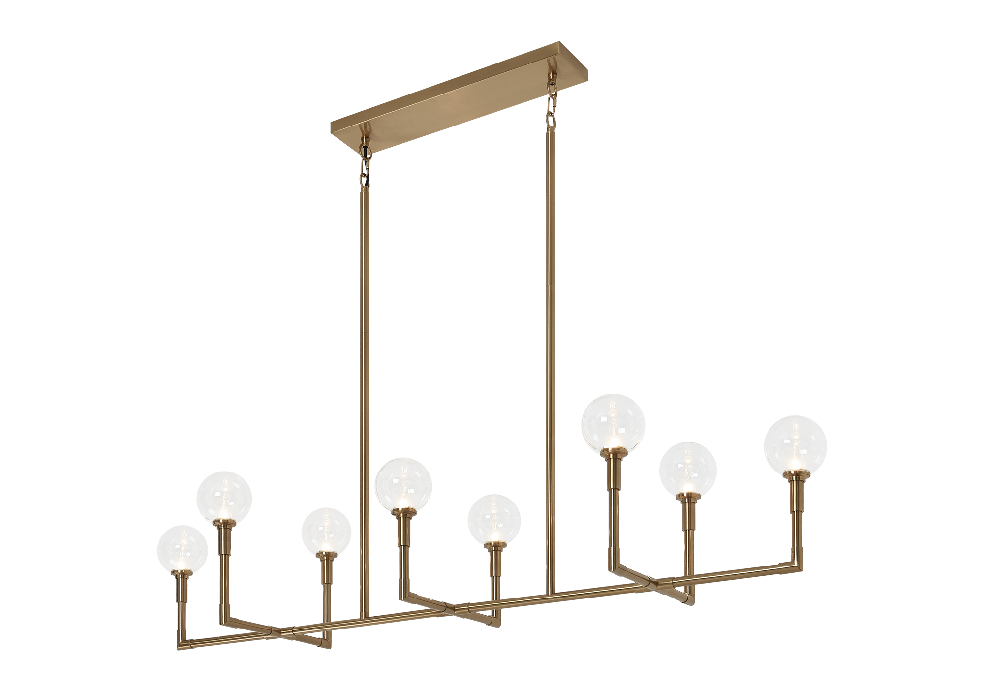Candlestix Chandelier 8 Light Pendant