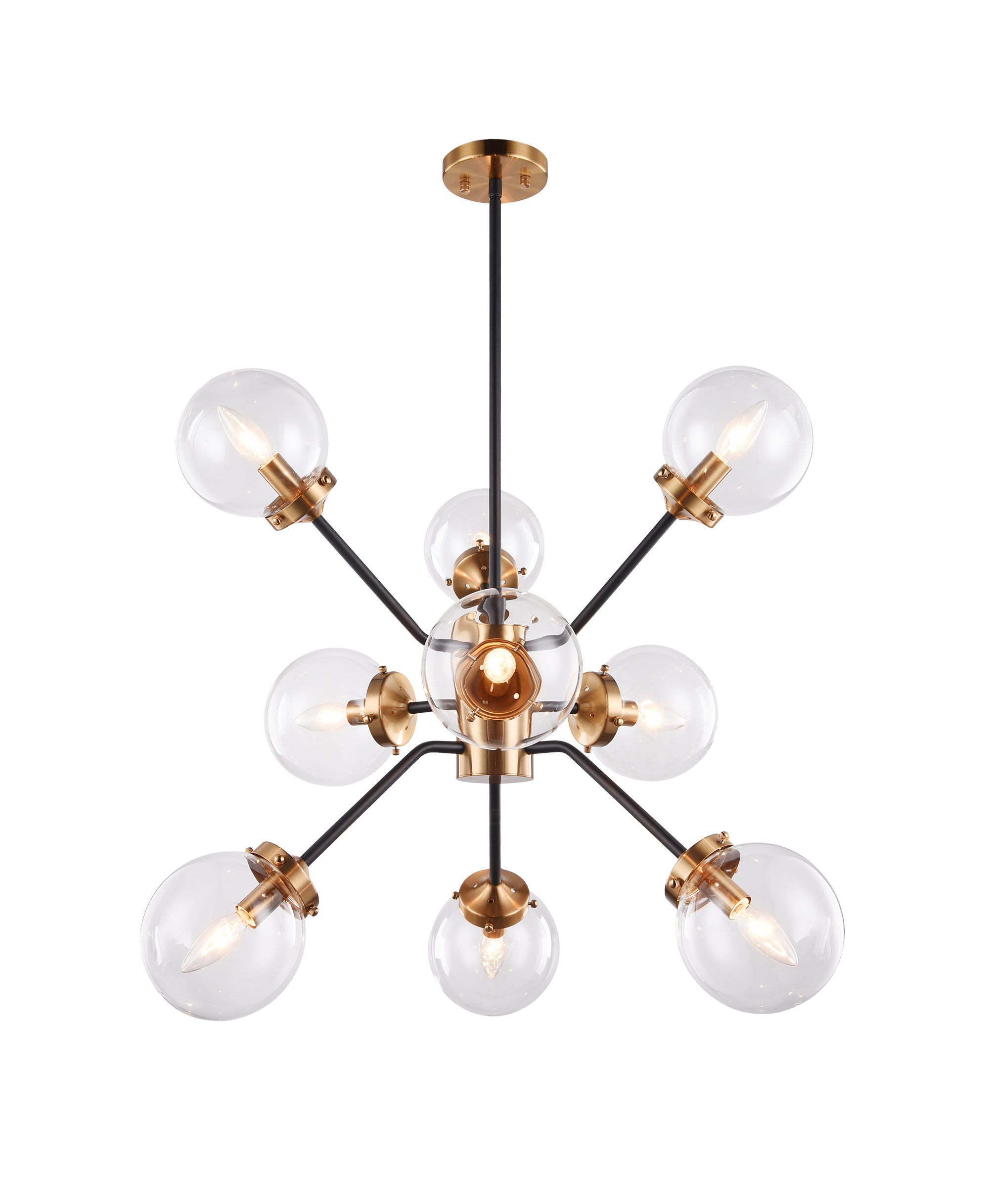 Maru Chandelier 9 Light Pendant