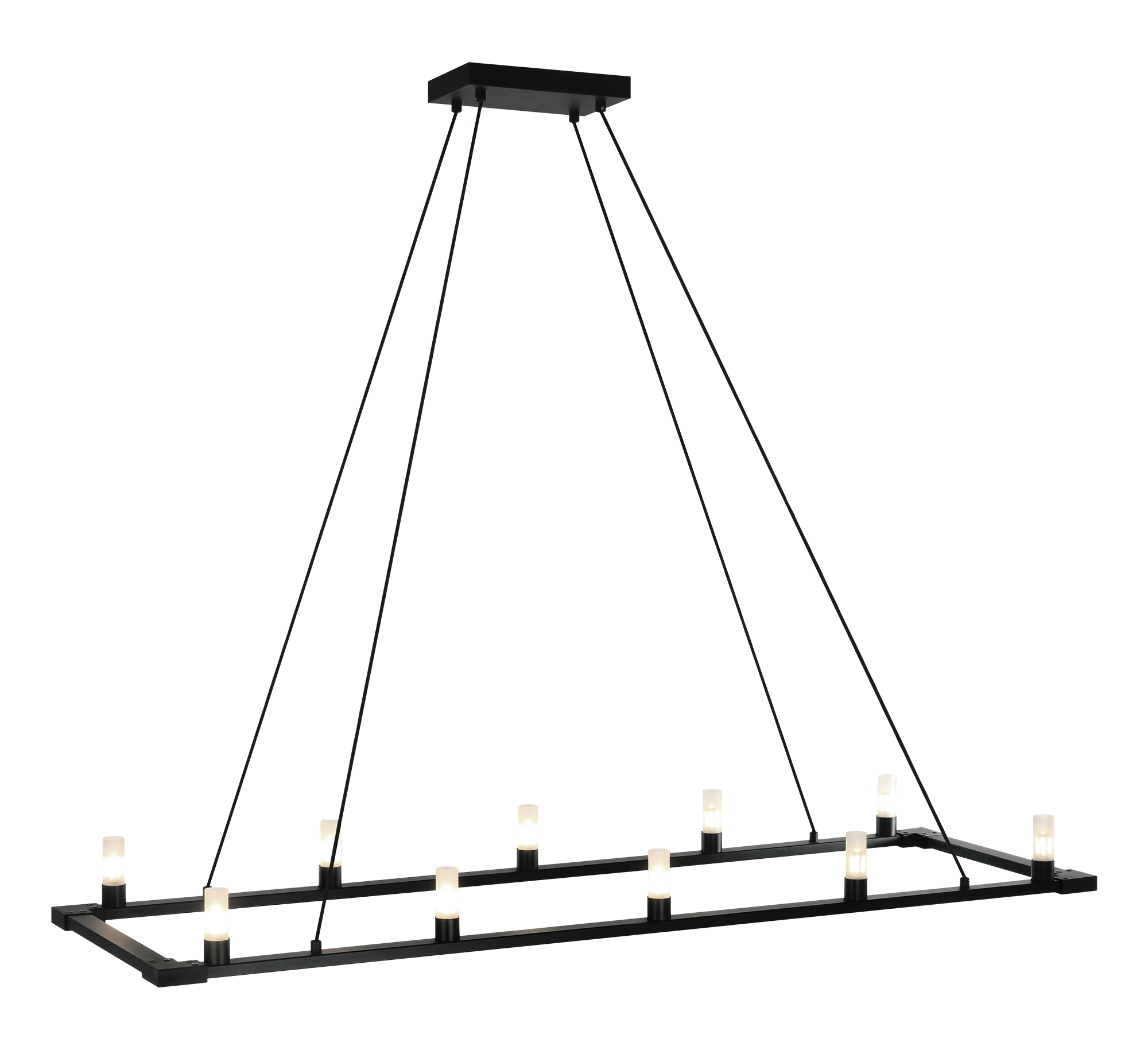 Cascadian Chandelier 10 Light Pendant