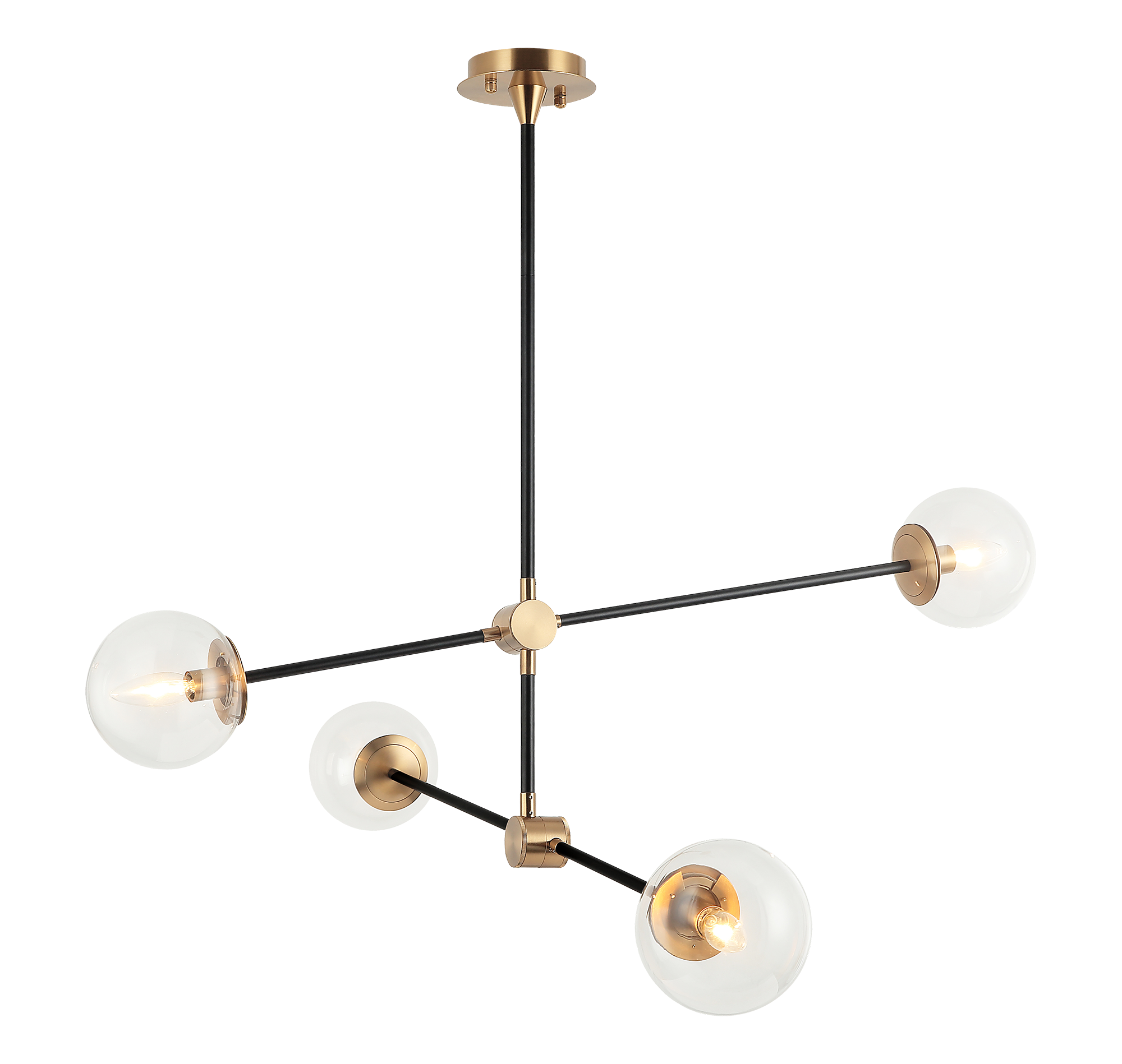 Cosmic Chandelier 4 Light Pendant