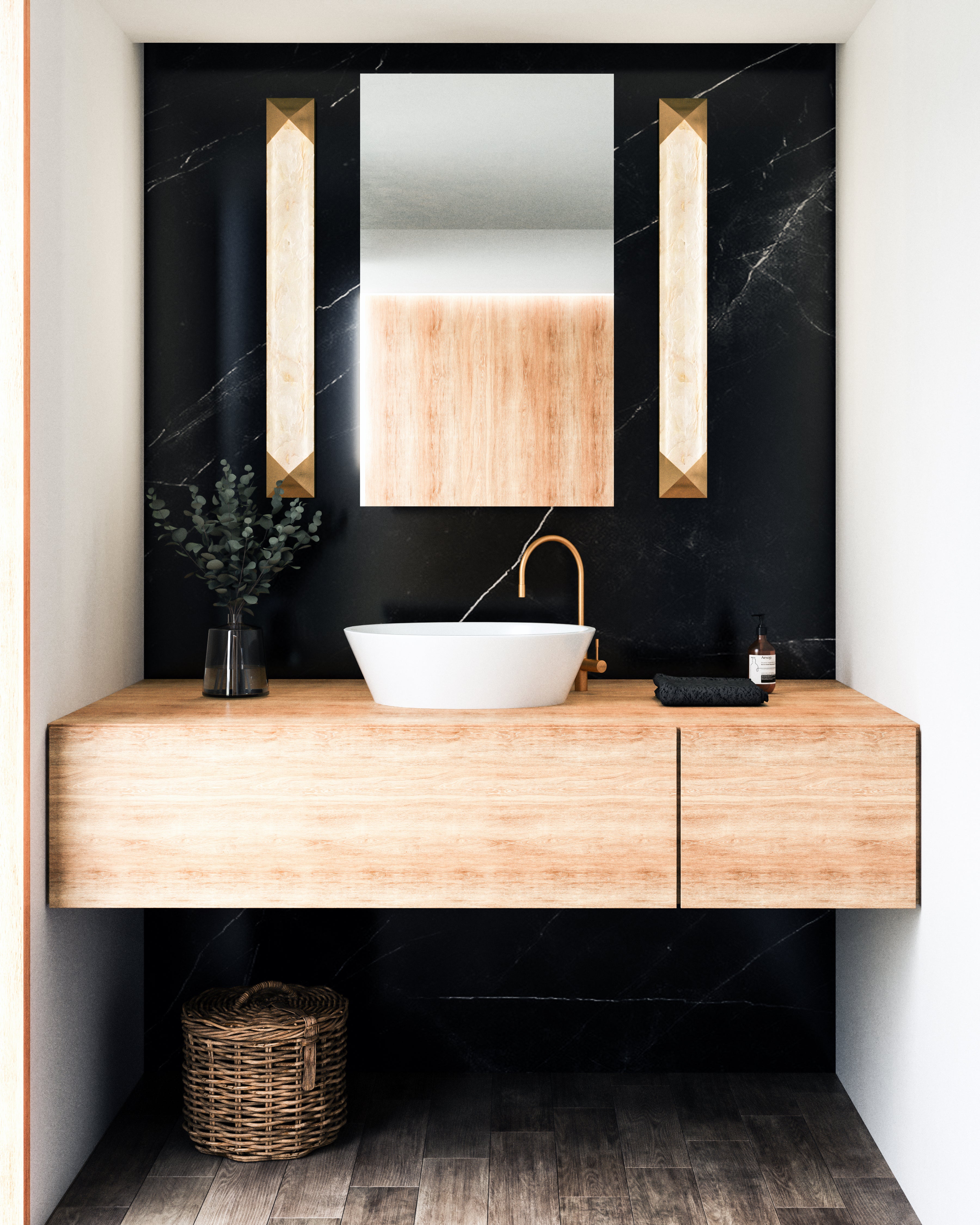 Caesar 25" LED Wall/Vanity