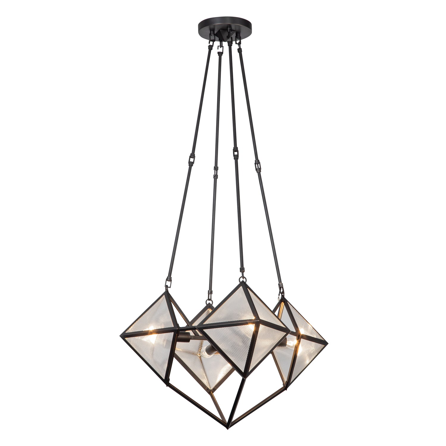 Cairo 21" 4 Lights Chandeliers