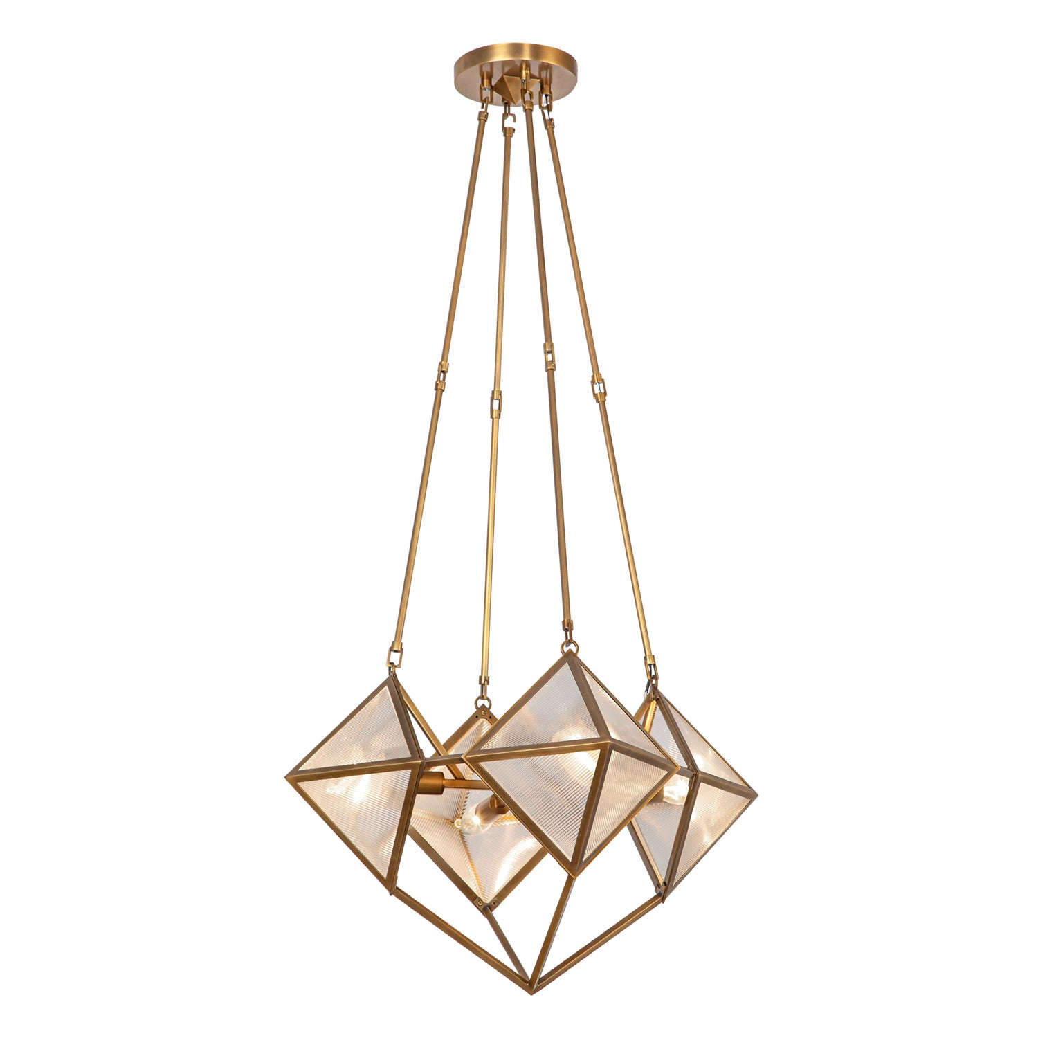 Cairo 21" 4 Lights Chandeliers