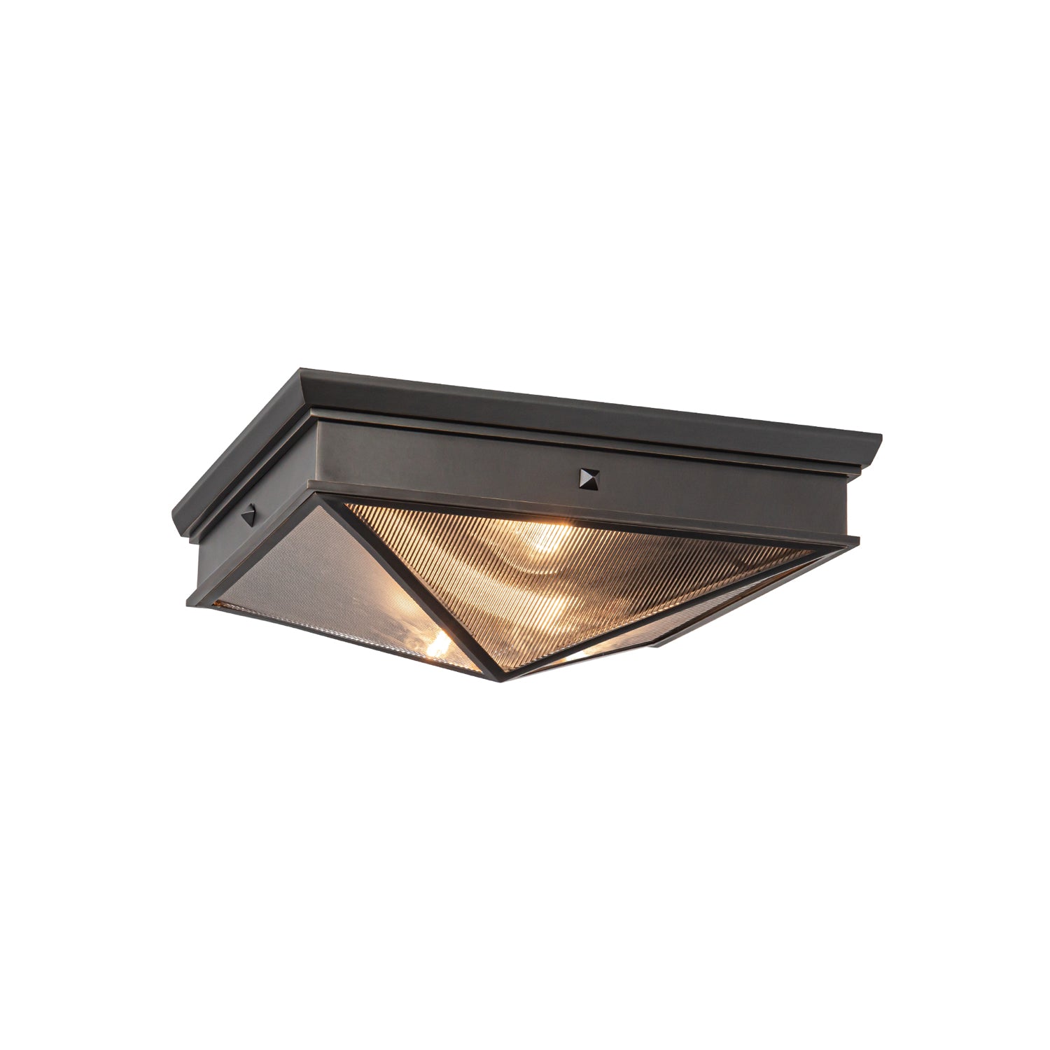 Cairo 15" 2 Lights Flush Mount