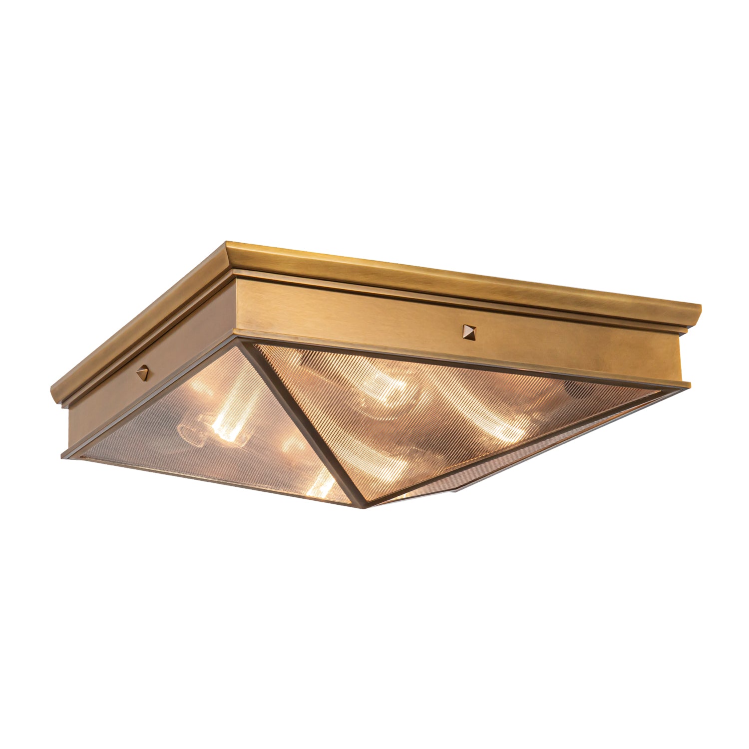 Cairo 19" 4 Lights Flush Mount