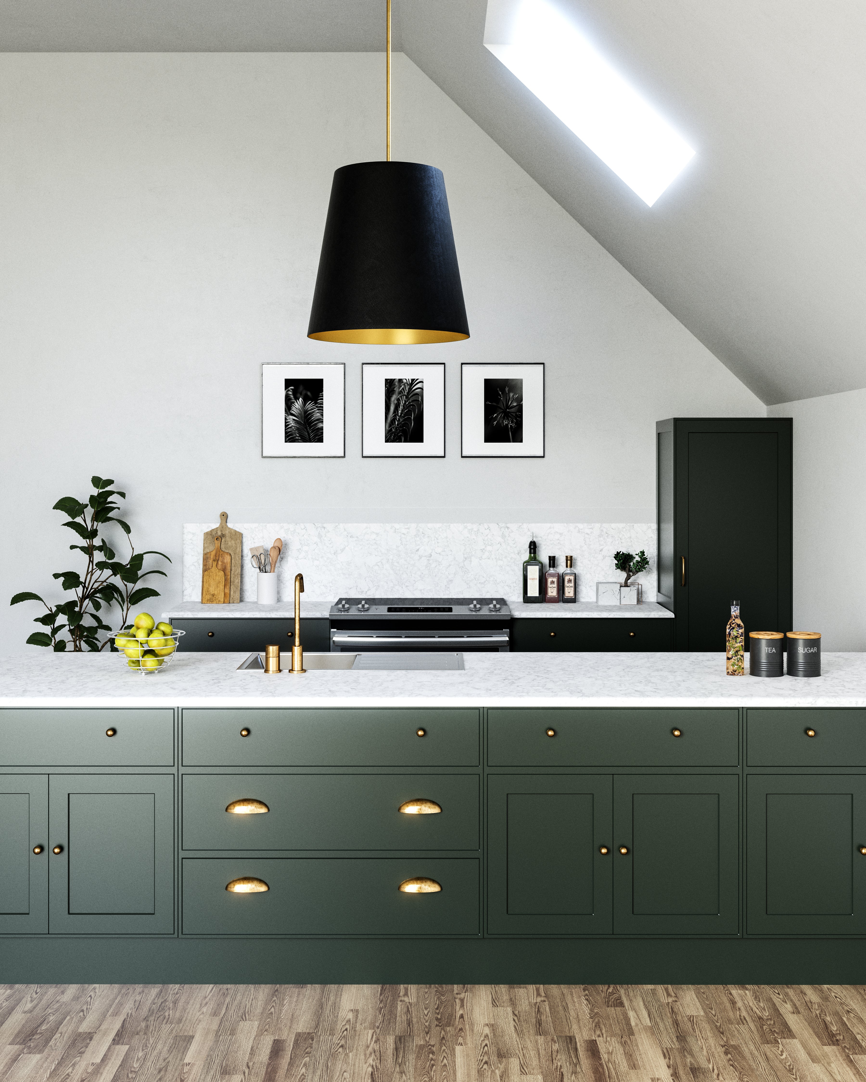 Calor 25" 3 Lights Pendant