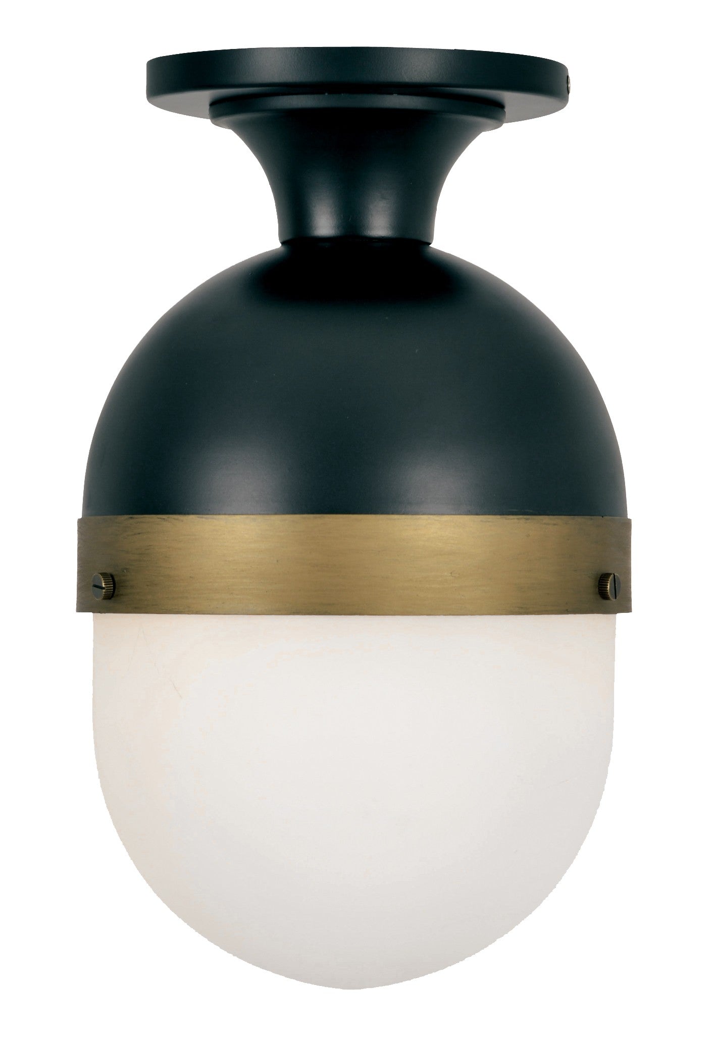 Capsule 8'' Outdoor Semi Flush Mount
