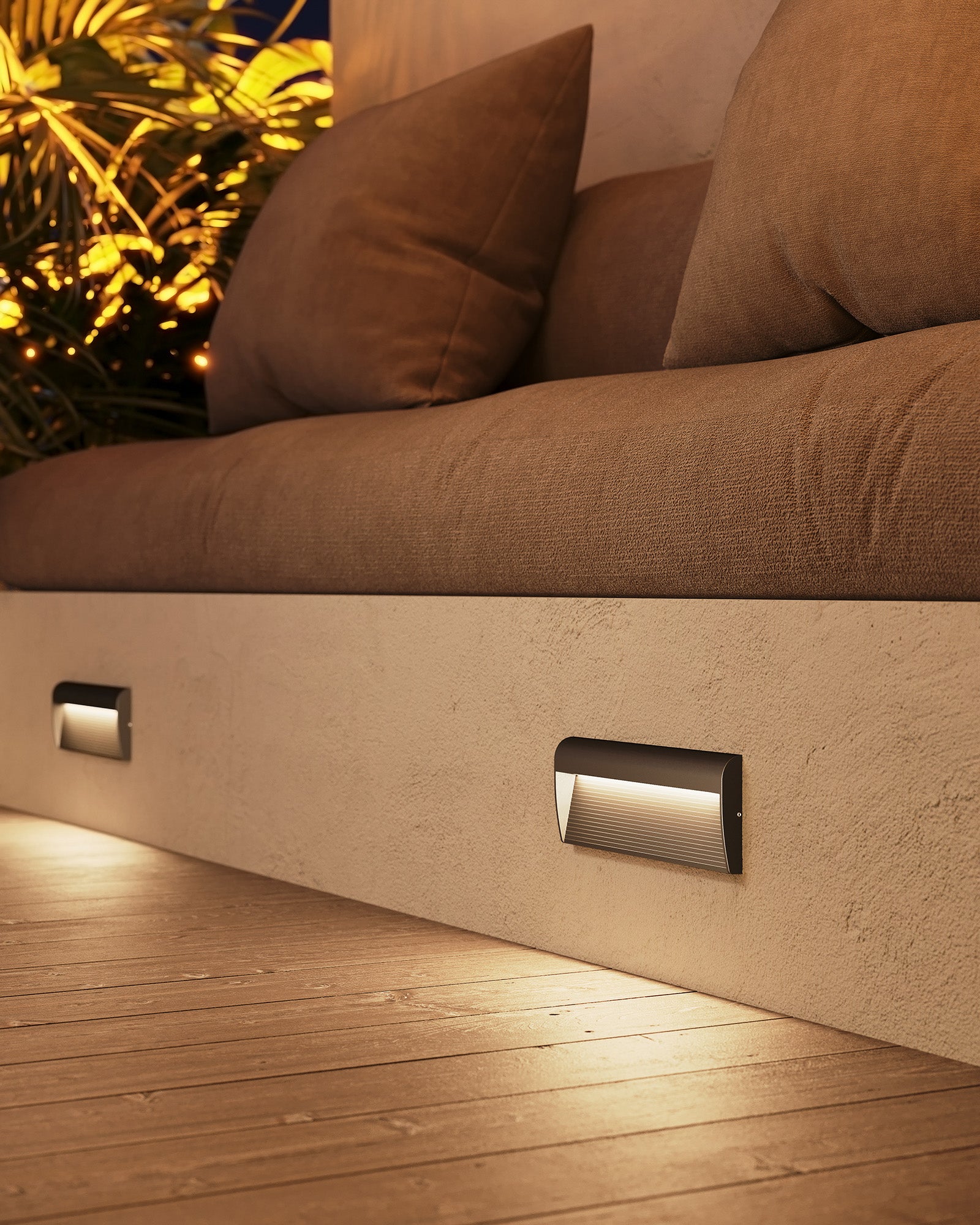 Casa 12" LED Exterior Wall/Step Lights