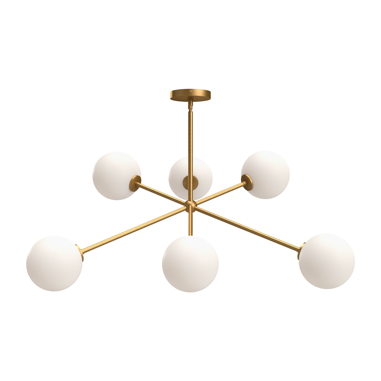 Cassia 40" 6 Lights Chandeliers