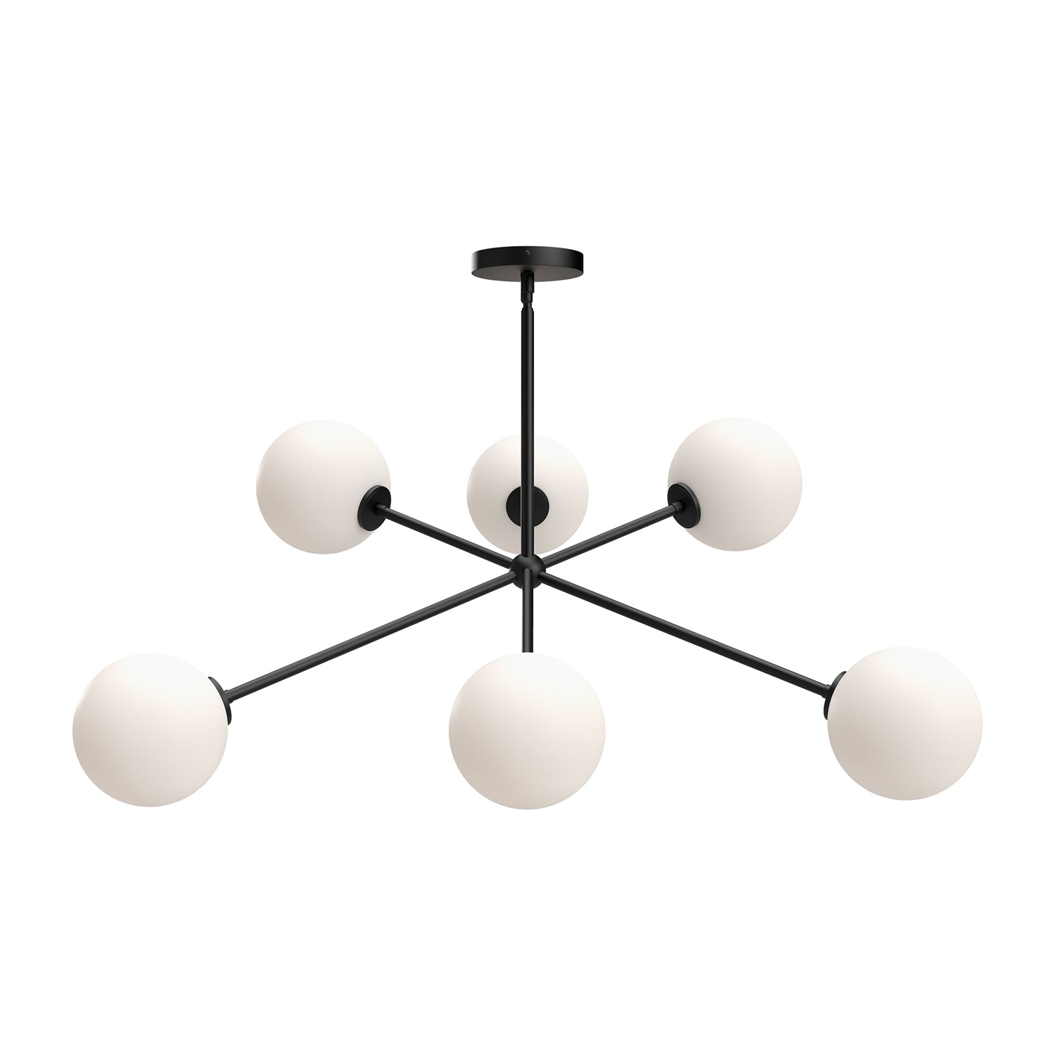 Cassia 40" 6 Lights Chandeliers