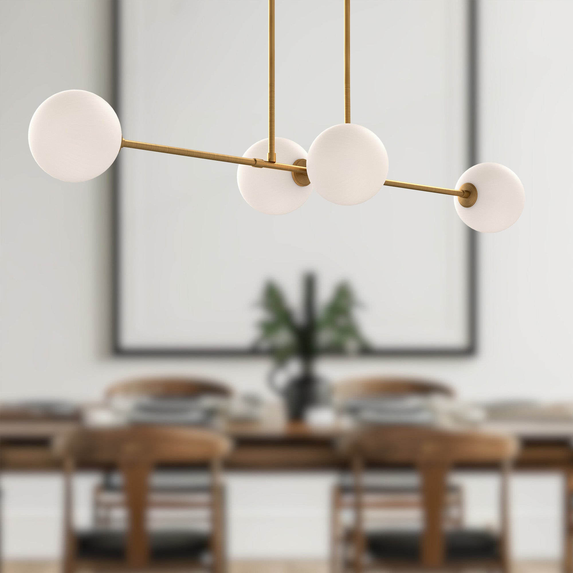 Cassia 48" 4 Lights Linear Pendant