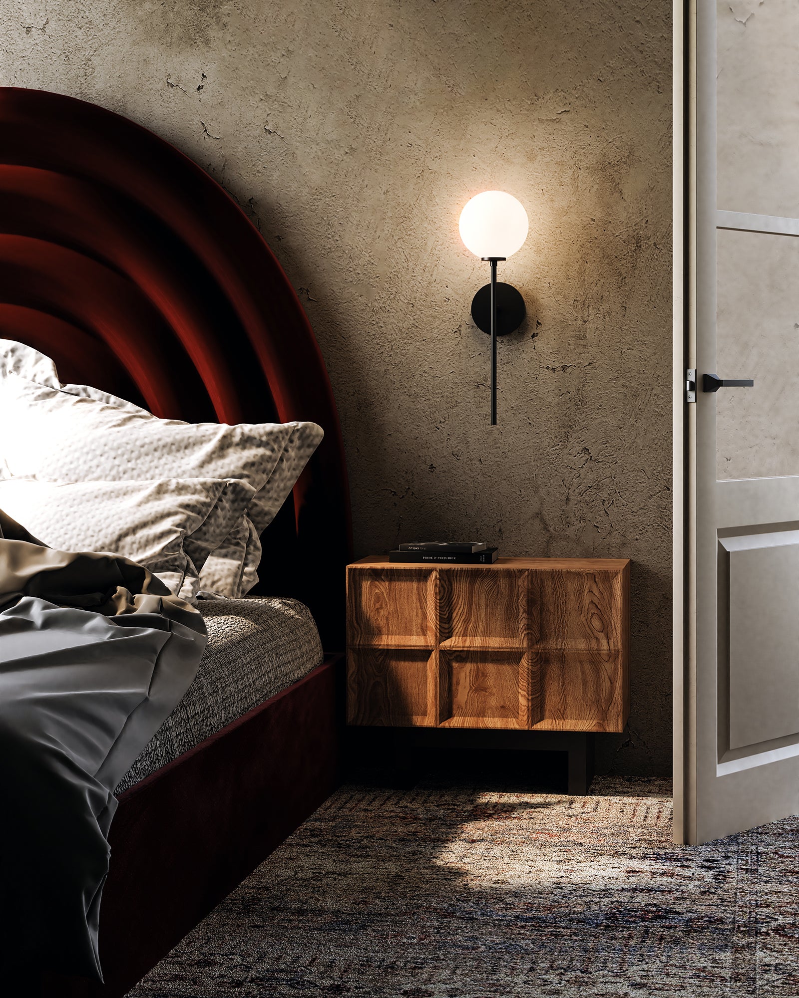 Cassia 6" 1 Light Wall/Vanity