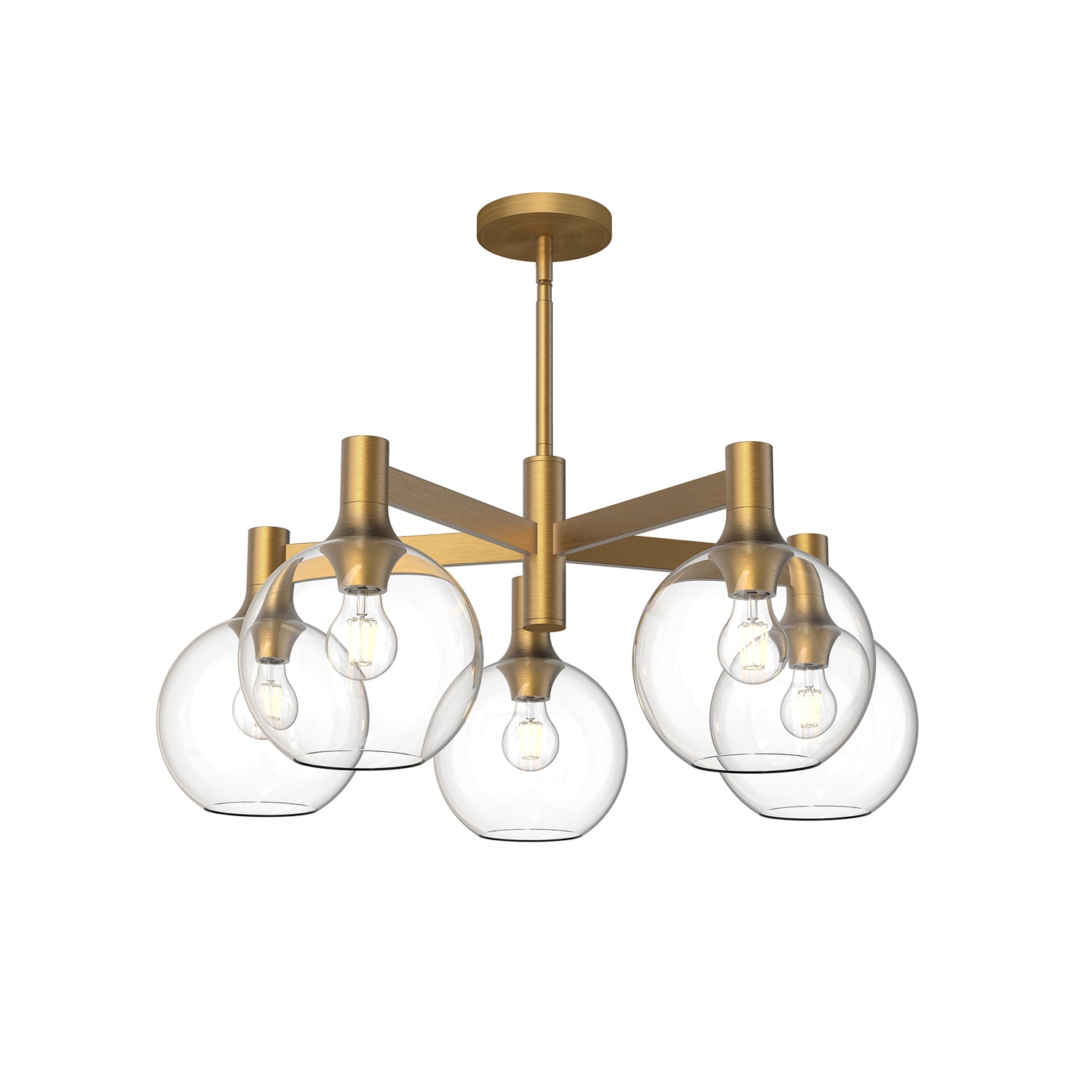 Castilla 29" 5 Lights Chandeliers