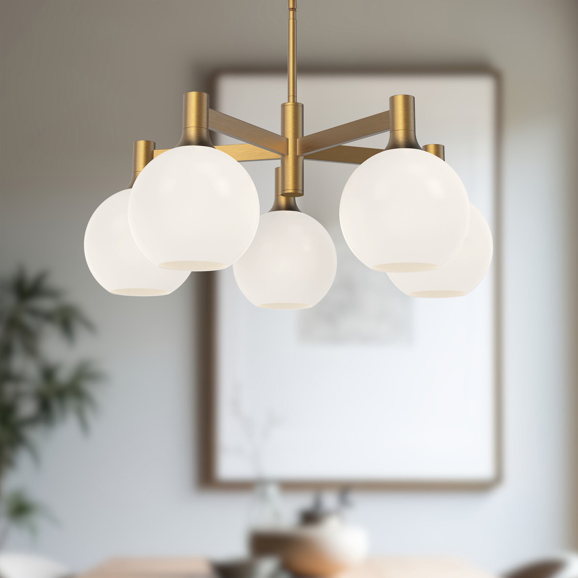 Castilla 29" 5 Lights Chandeliers