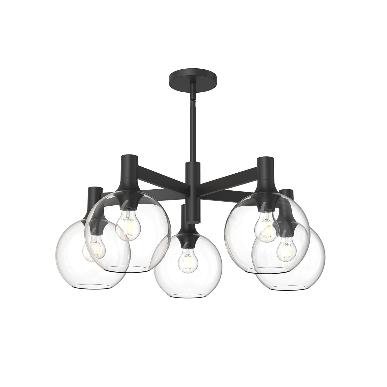 Castilla 29" 5 Lights Chandeliers