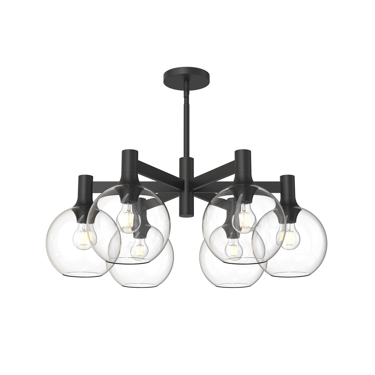 Castilla 29" 6 Lights Chandeliers