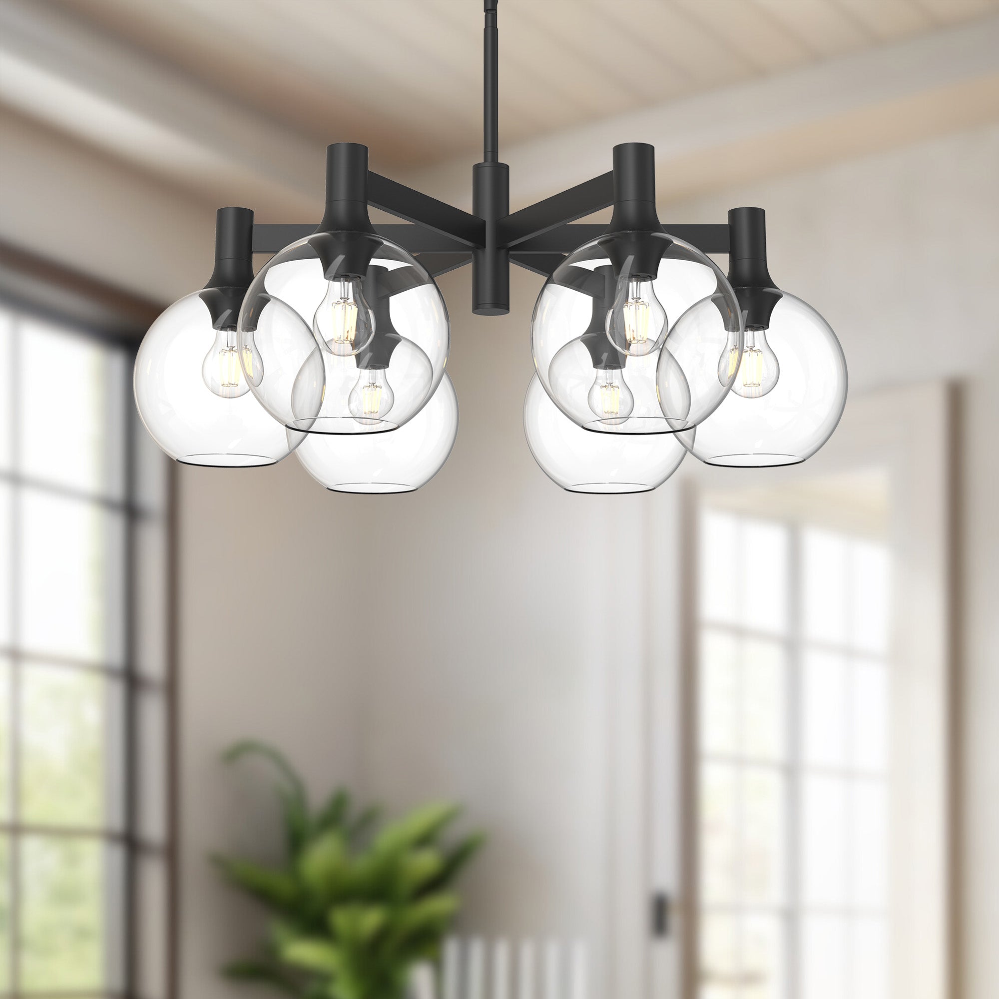 Castilla 29" 6 Lights Chandeliers