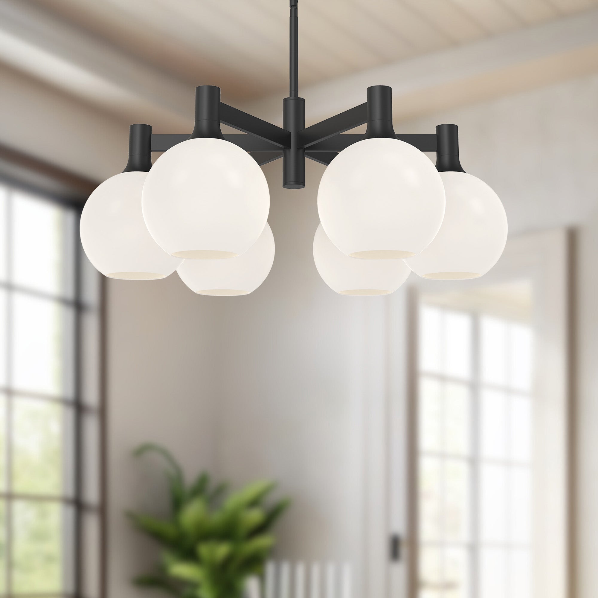 Castilla 29" 6 Lights Chandeliers