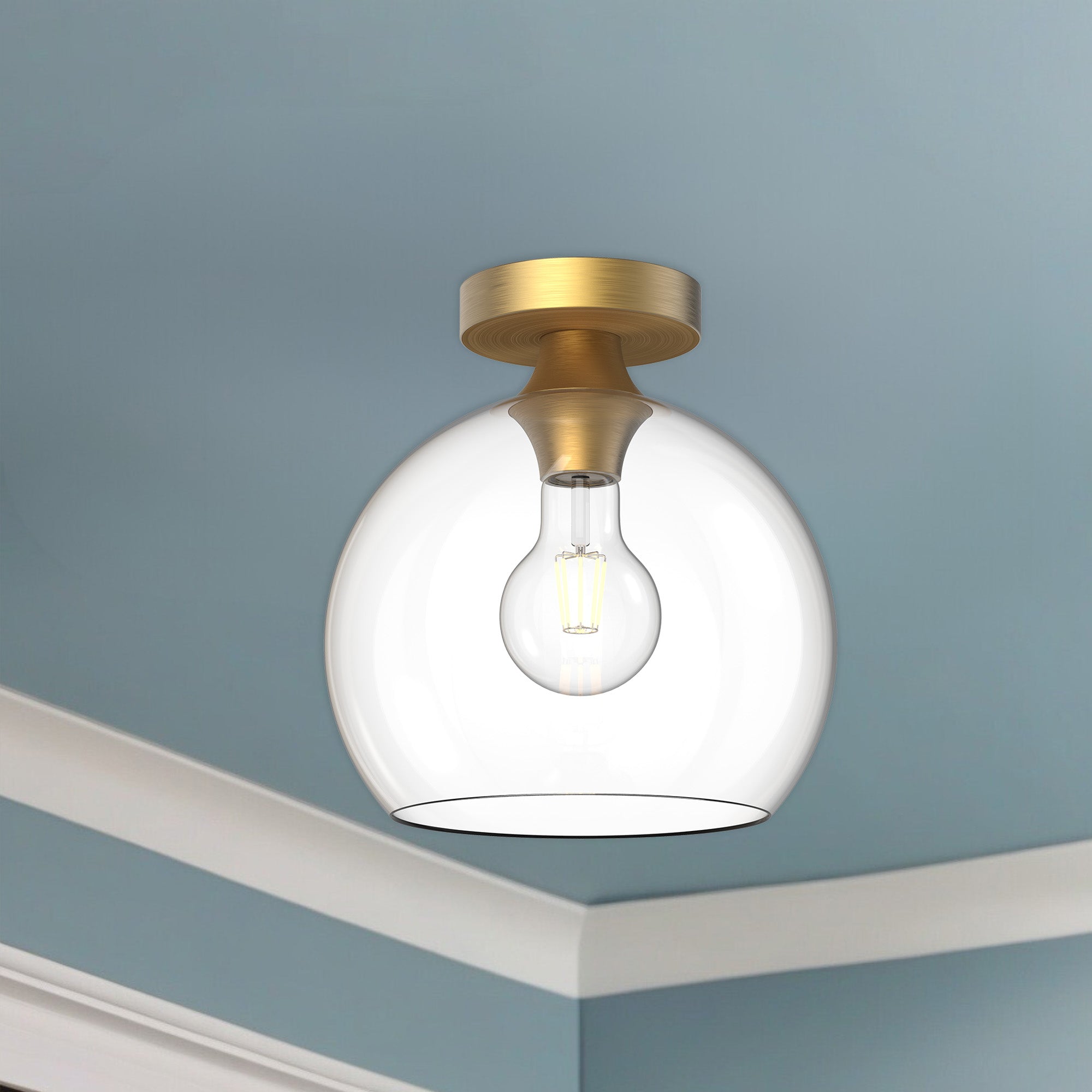 Castilla 10" 1 Light Flush Mount