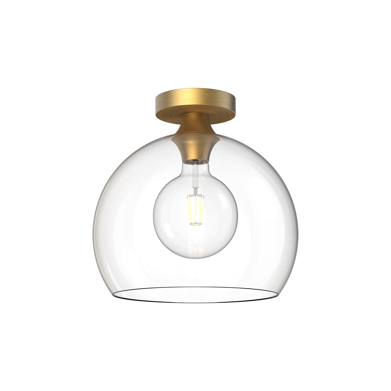 Castilla 12" 1 Light Flush Mount