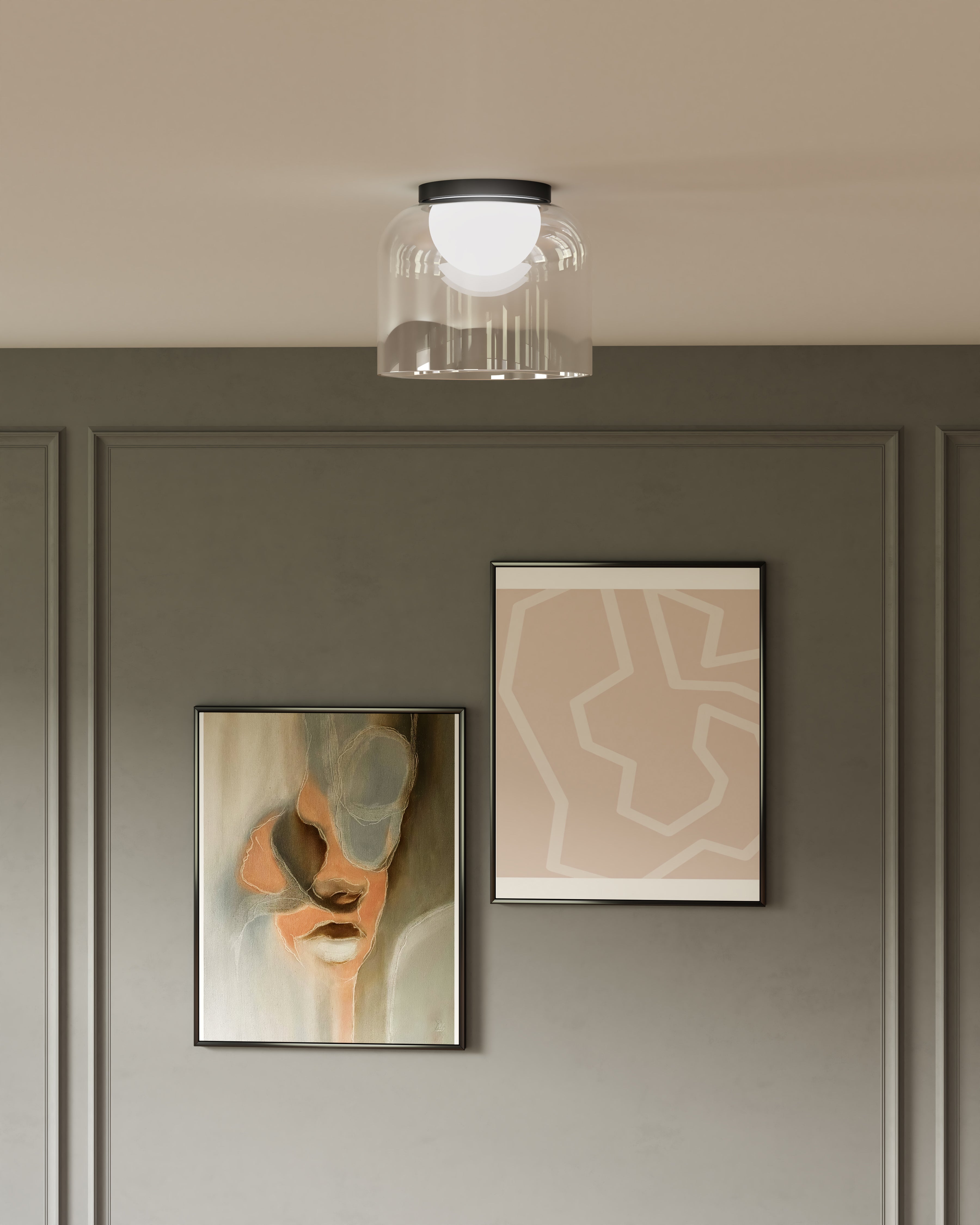 Cedar 8" LED Flush Mount