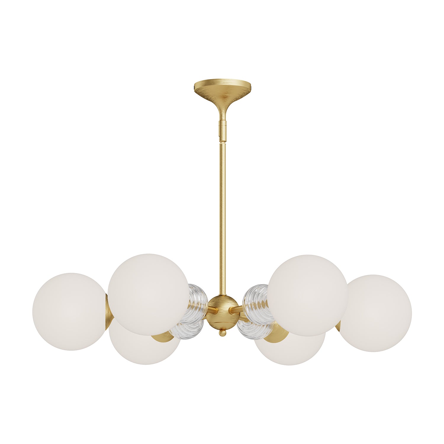 Celia 30" 6 Lights Chandeliers