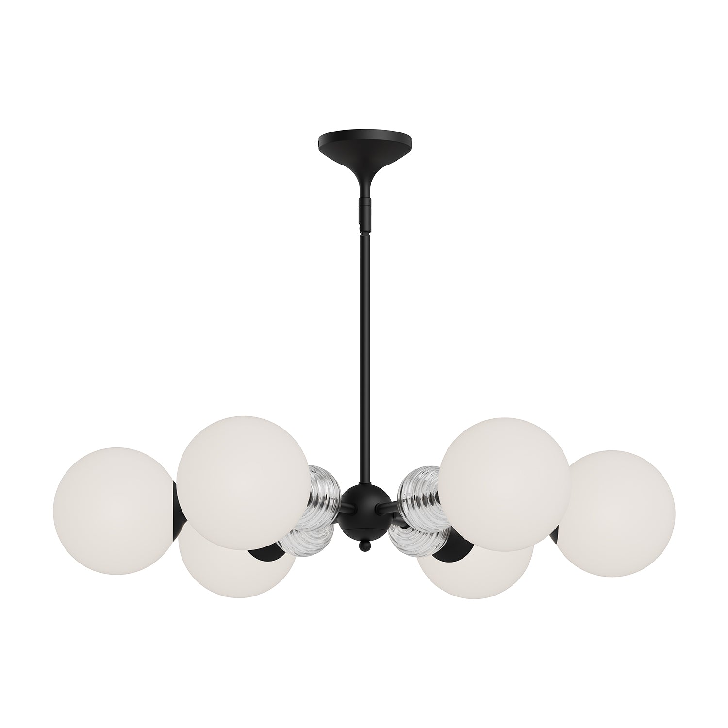 Celia 30" 6 Lights Chandeliers