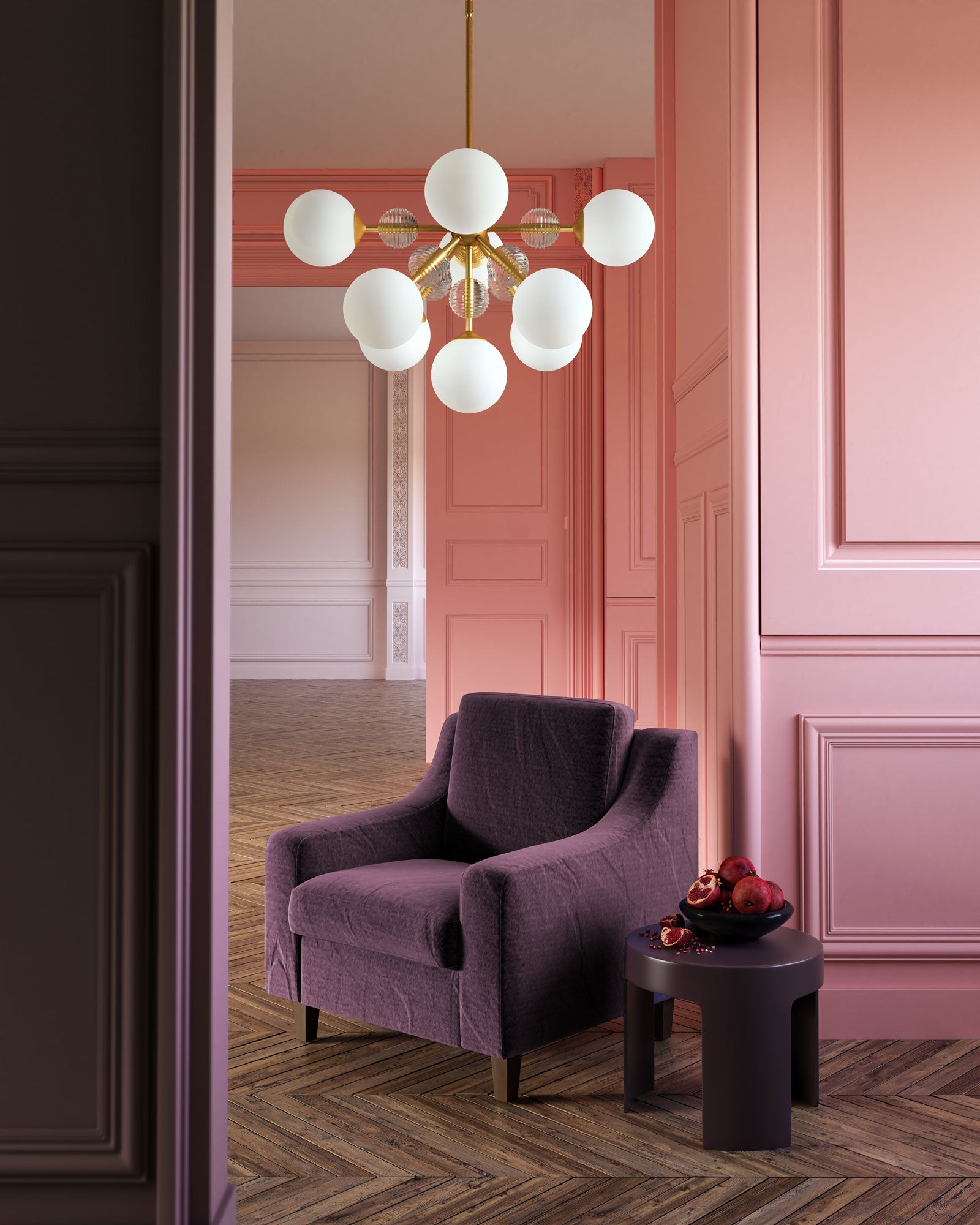Celia 31" 9 Lights Chandeliers