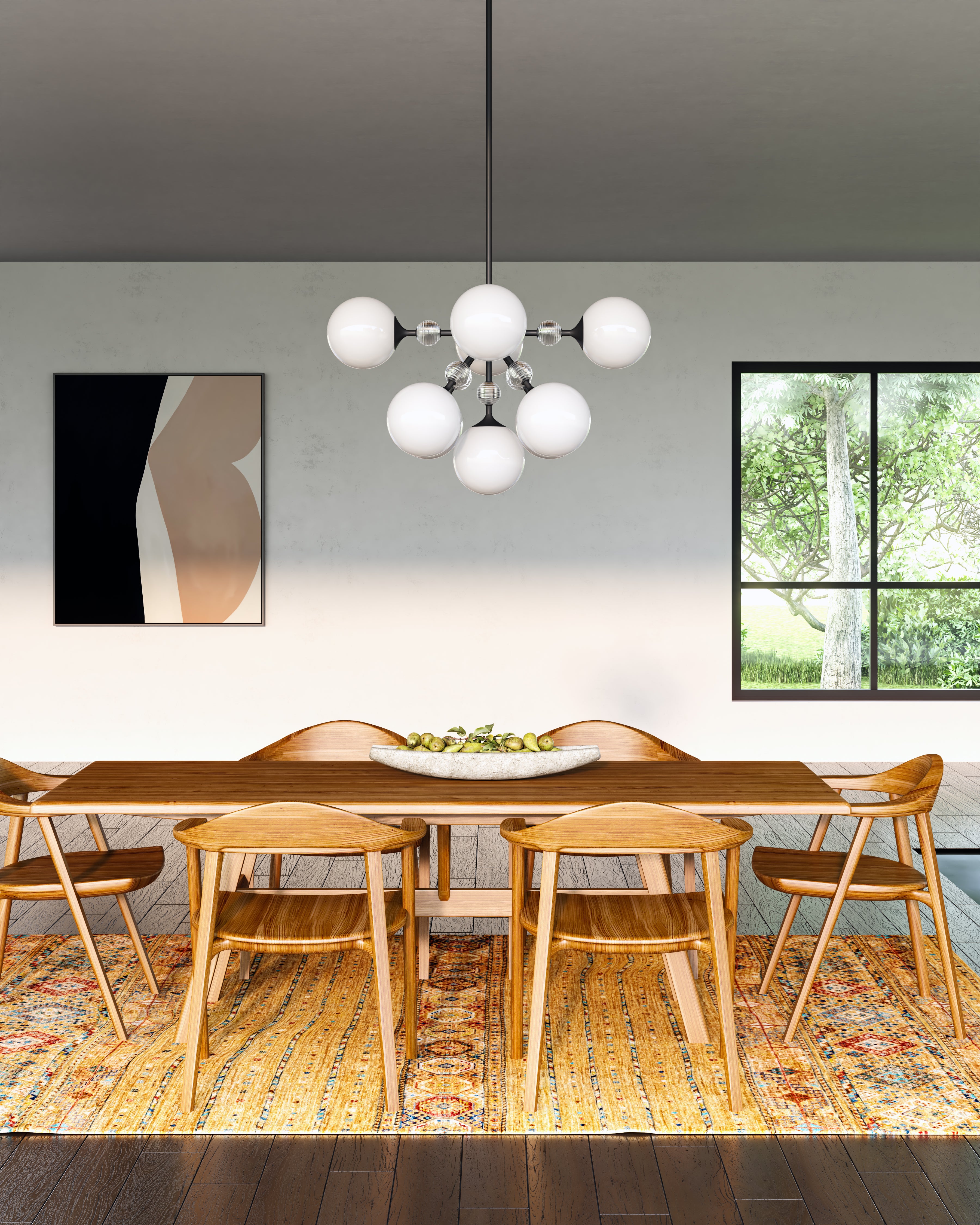 Celia 31" 9 Lights Chandeliers