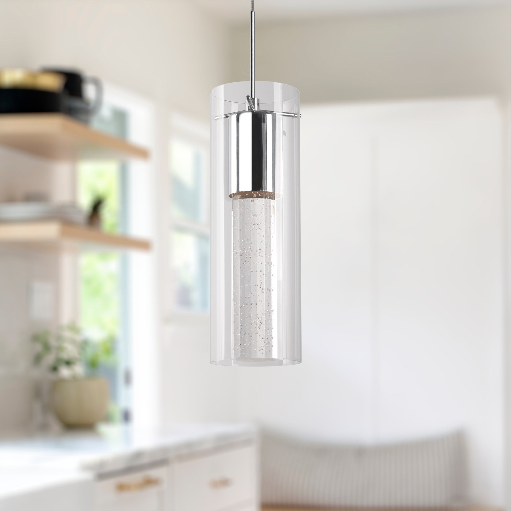 Champagne 4" LED Pendant