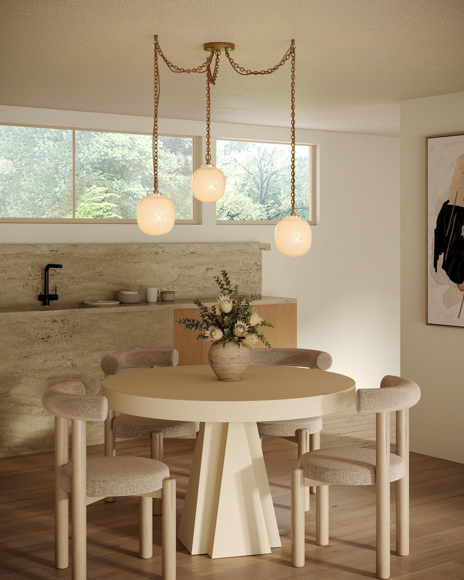 Cherise Socket 7" Multi Pendant