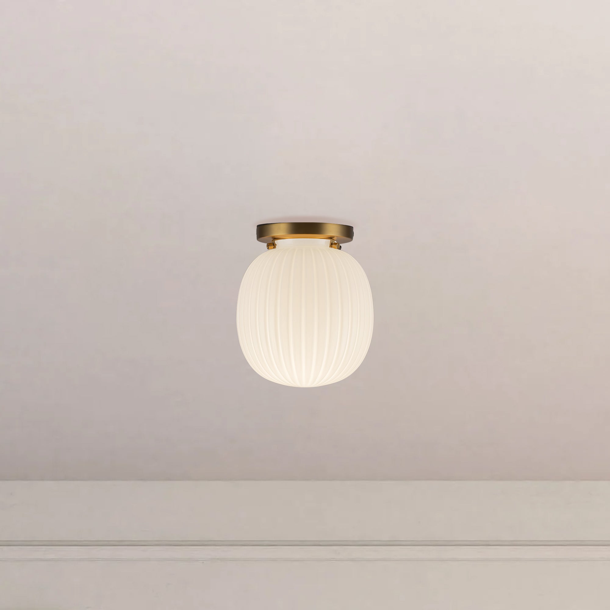 Cherise 7" Socket Semi-Flush Mount