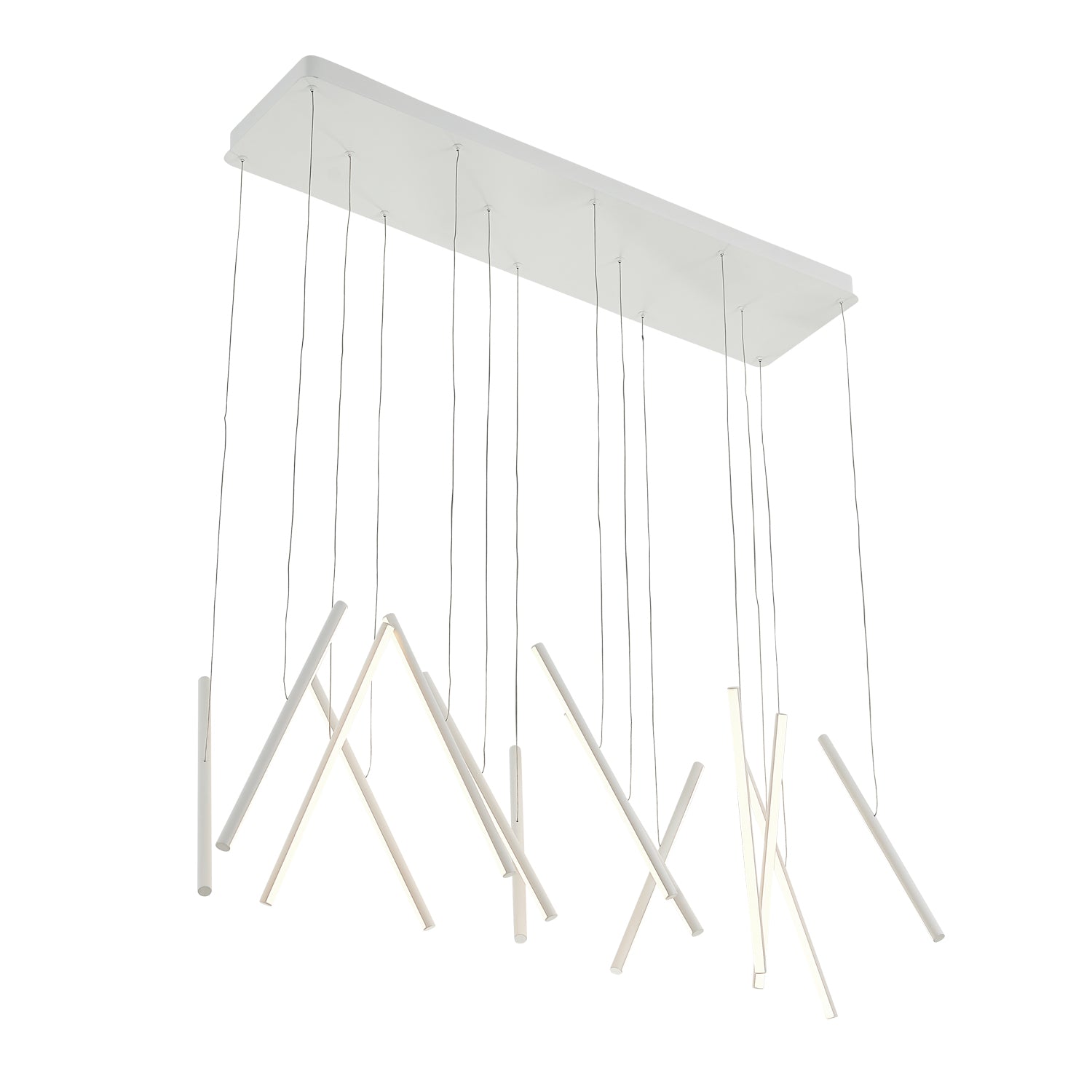 Chute 40" LED Linear Pendant