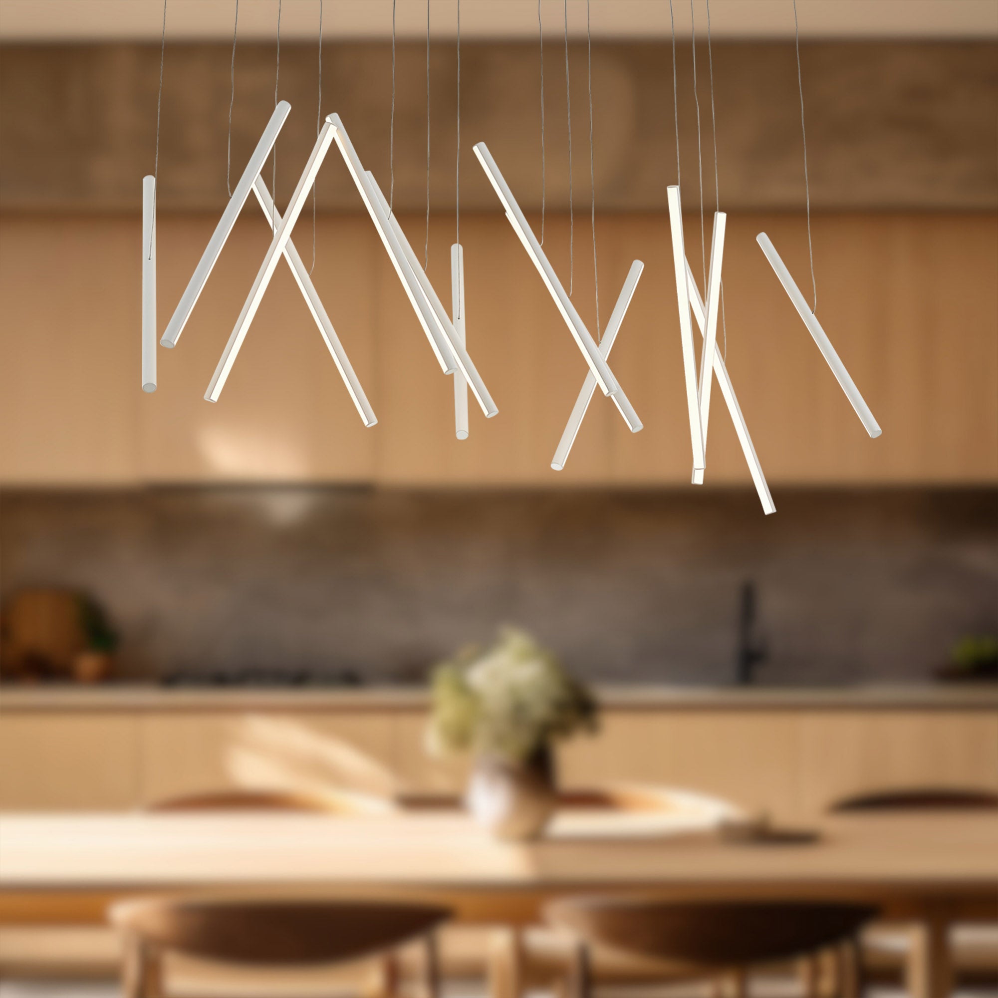 Chute 40" LED Linear Pendant