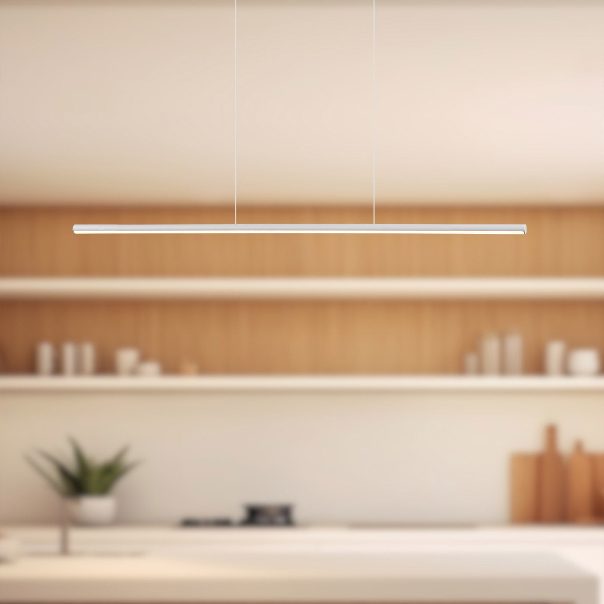 Chute 35" LED Linear Pendant