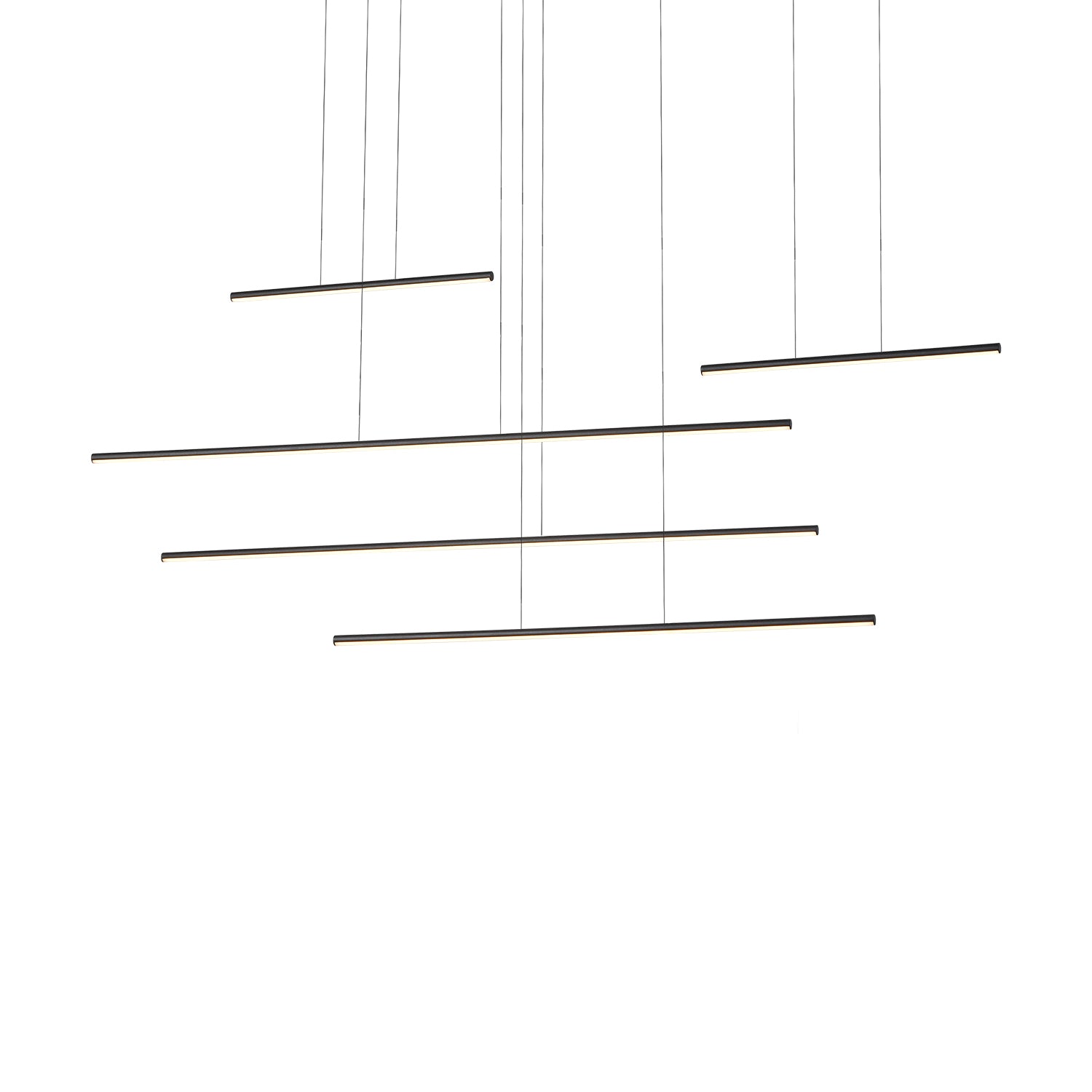 Chute Motion 60" LED Multi Pendant