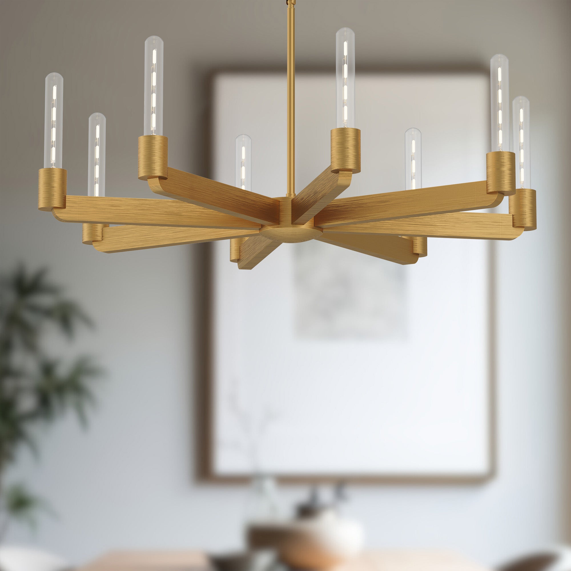 Claire 32" 8 Lights Chandeliers